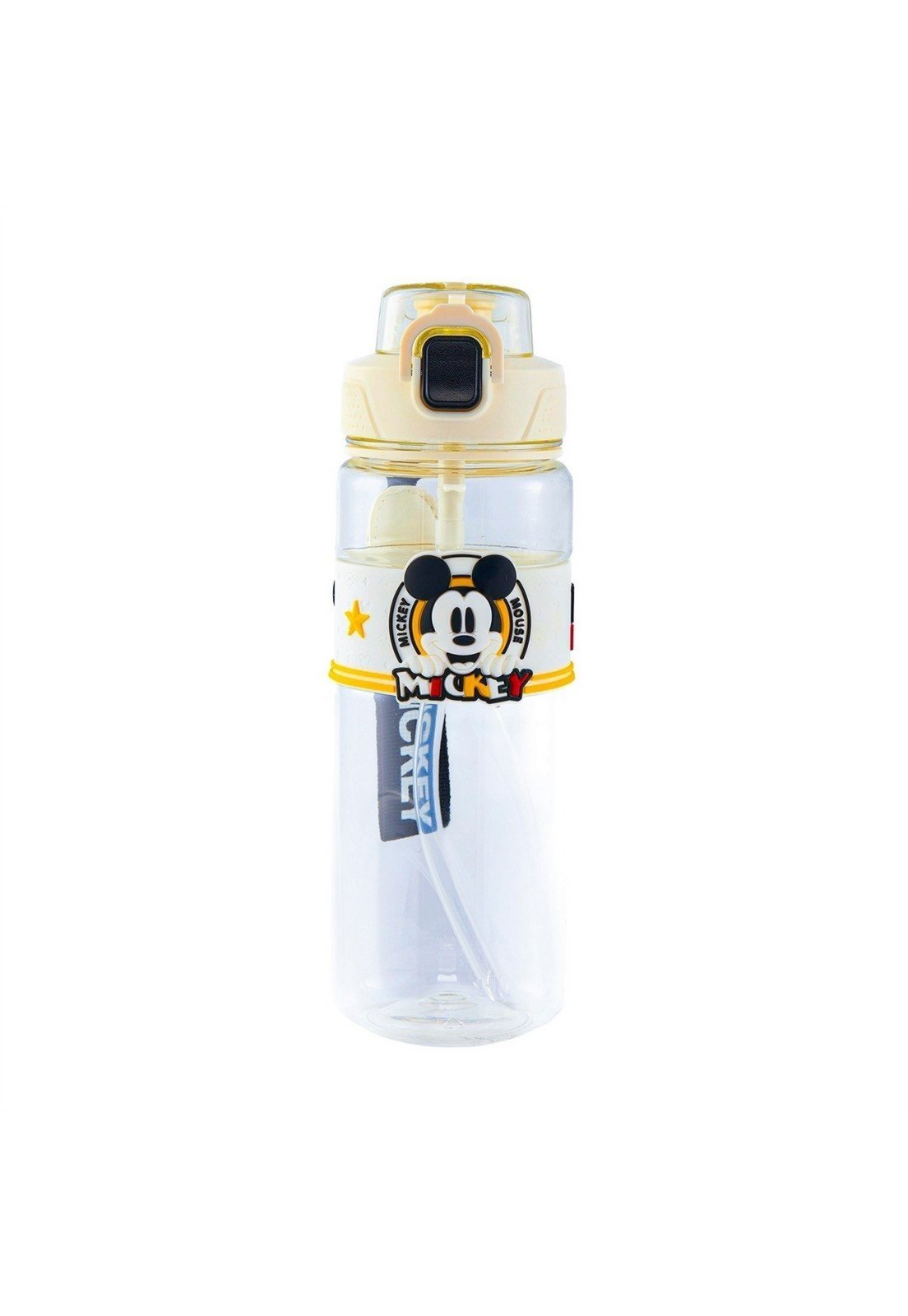 Infantil - Garrafa Mickey Mouse Resistente Plástico Escolar Disney
