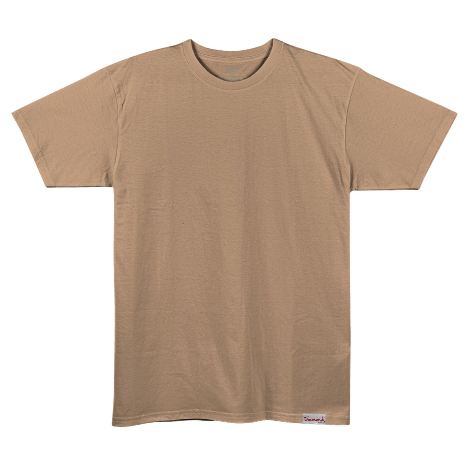 Vista 2 Camiseta Diamond Fashion Basic Tee - KHAKI bege khaki Diamond bege khaki