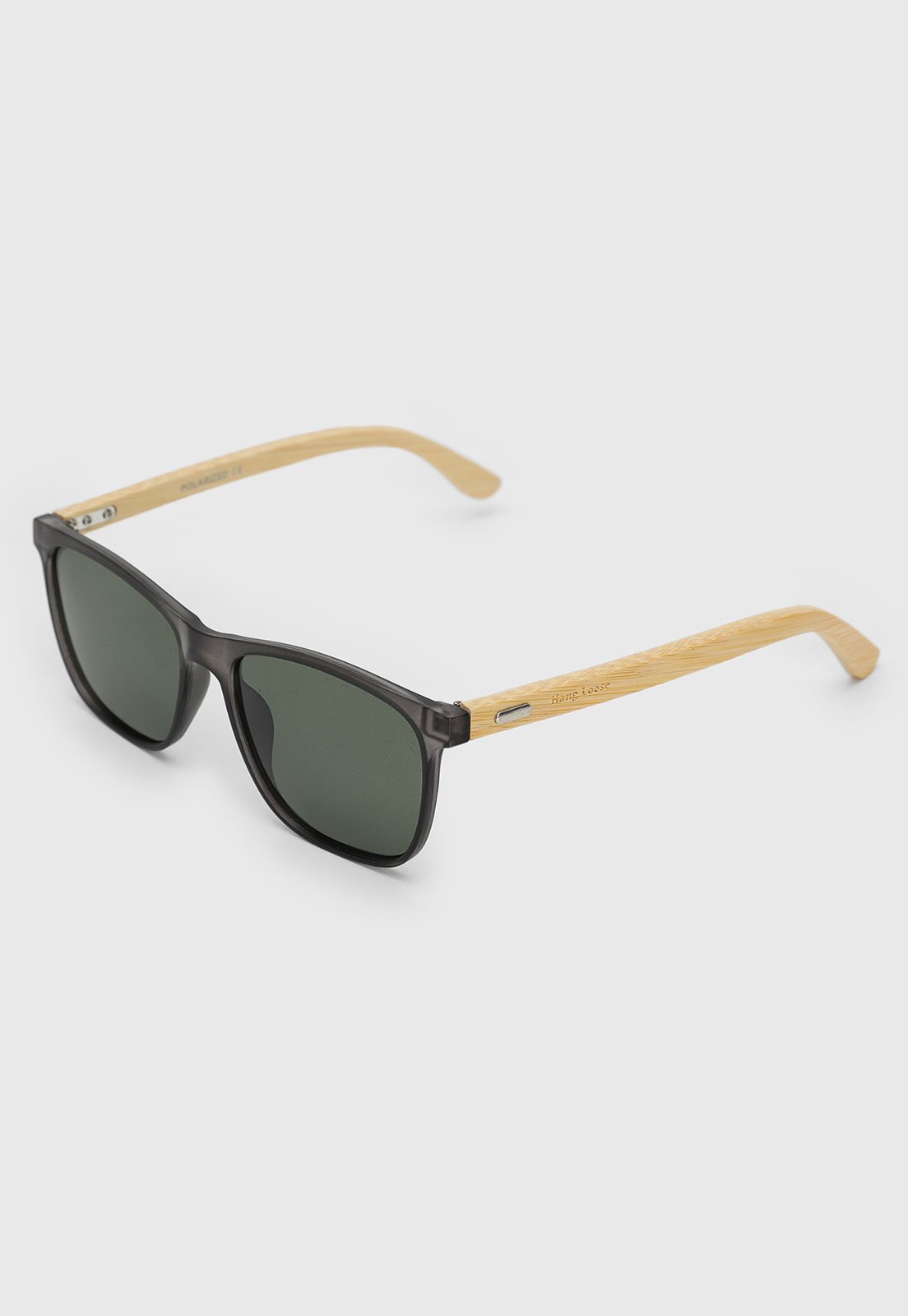 Óculos de Sol Hang Loose Quadrado Polarized Preto