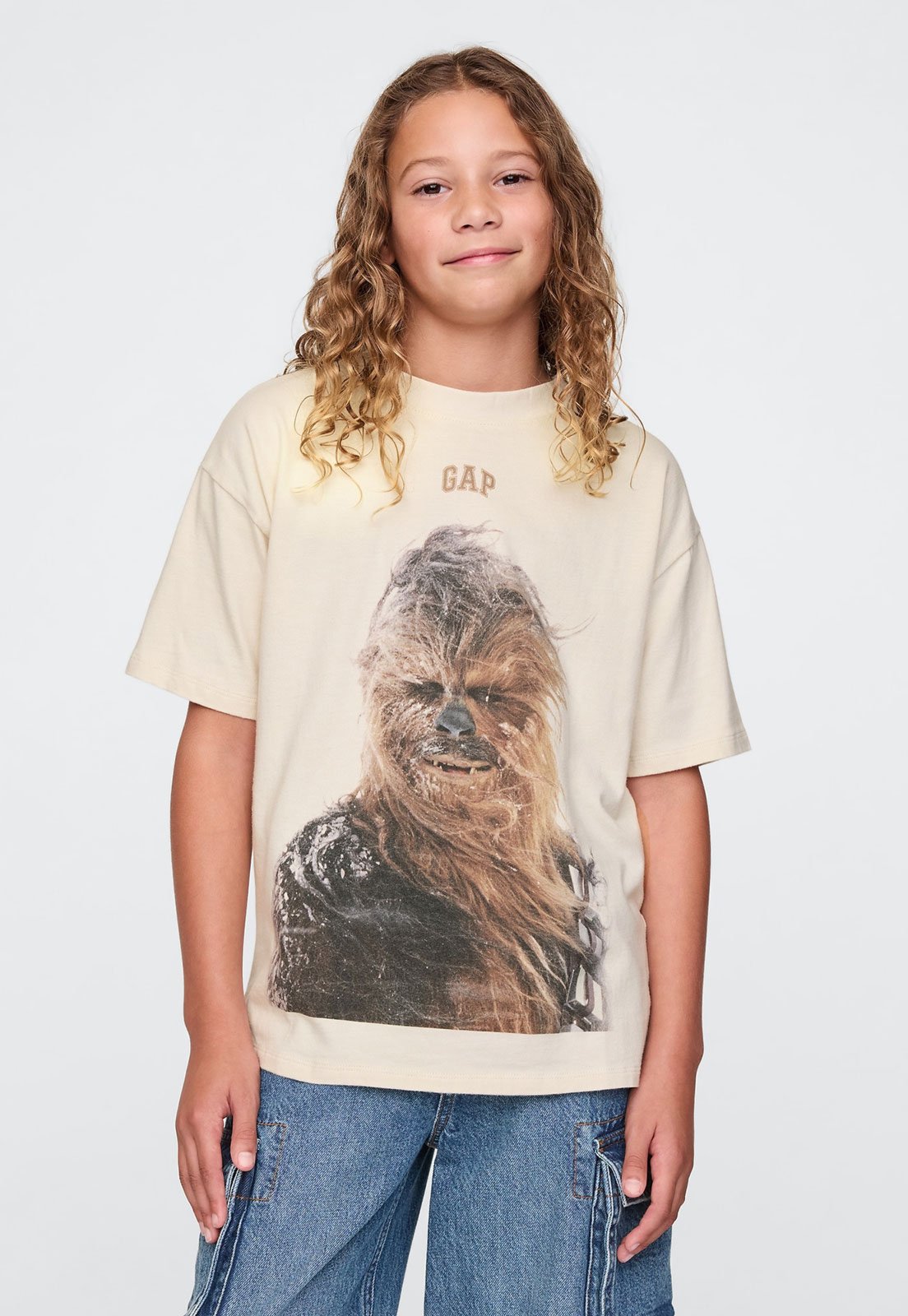 Infantil - Camiseta GAP Star Wars Bege