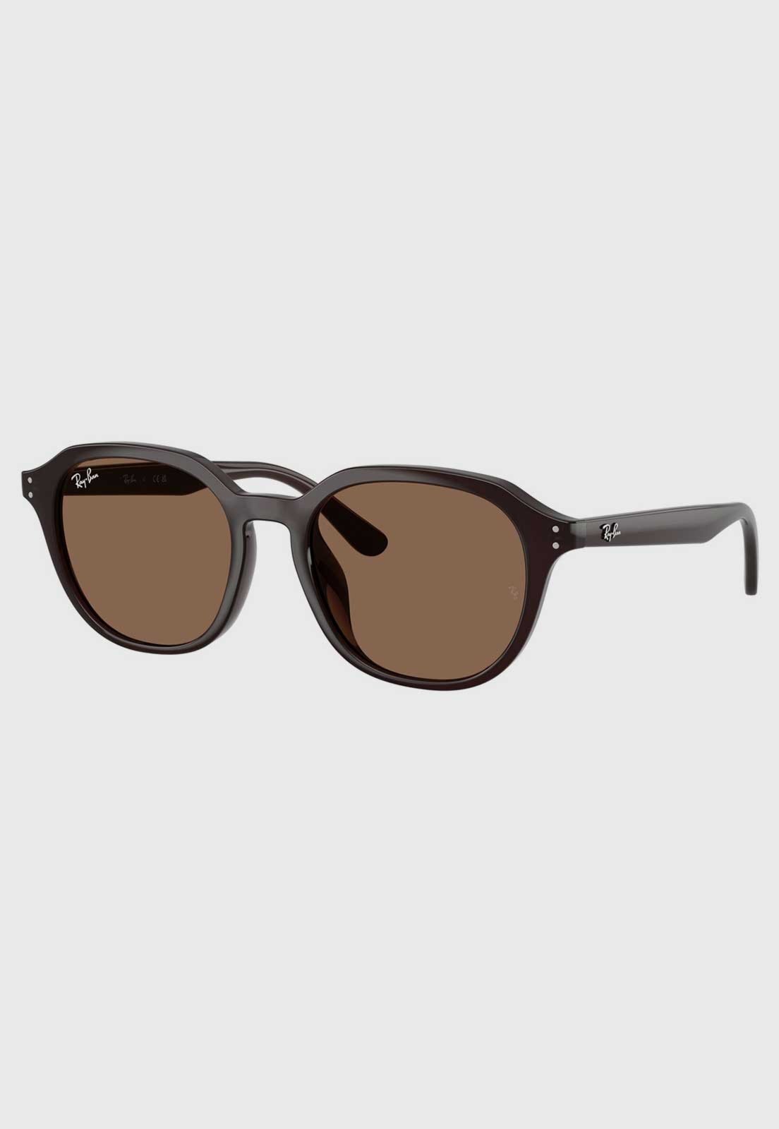 Óculos de Sol Ray-Ban Formato Quadrado Marrom