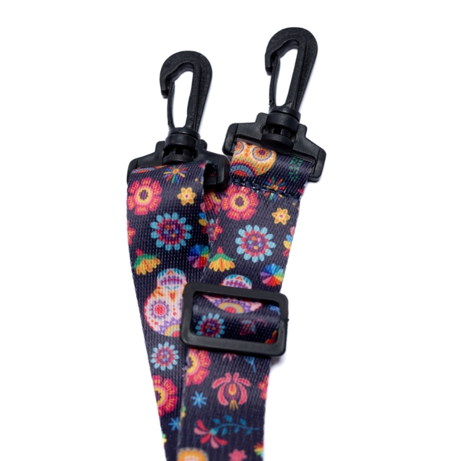 Vista 3 Alça Caveira Mexicana para Shoulder Bag - Maktub MAKTUB STYLE azul