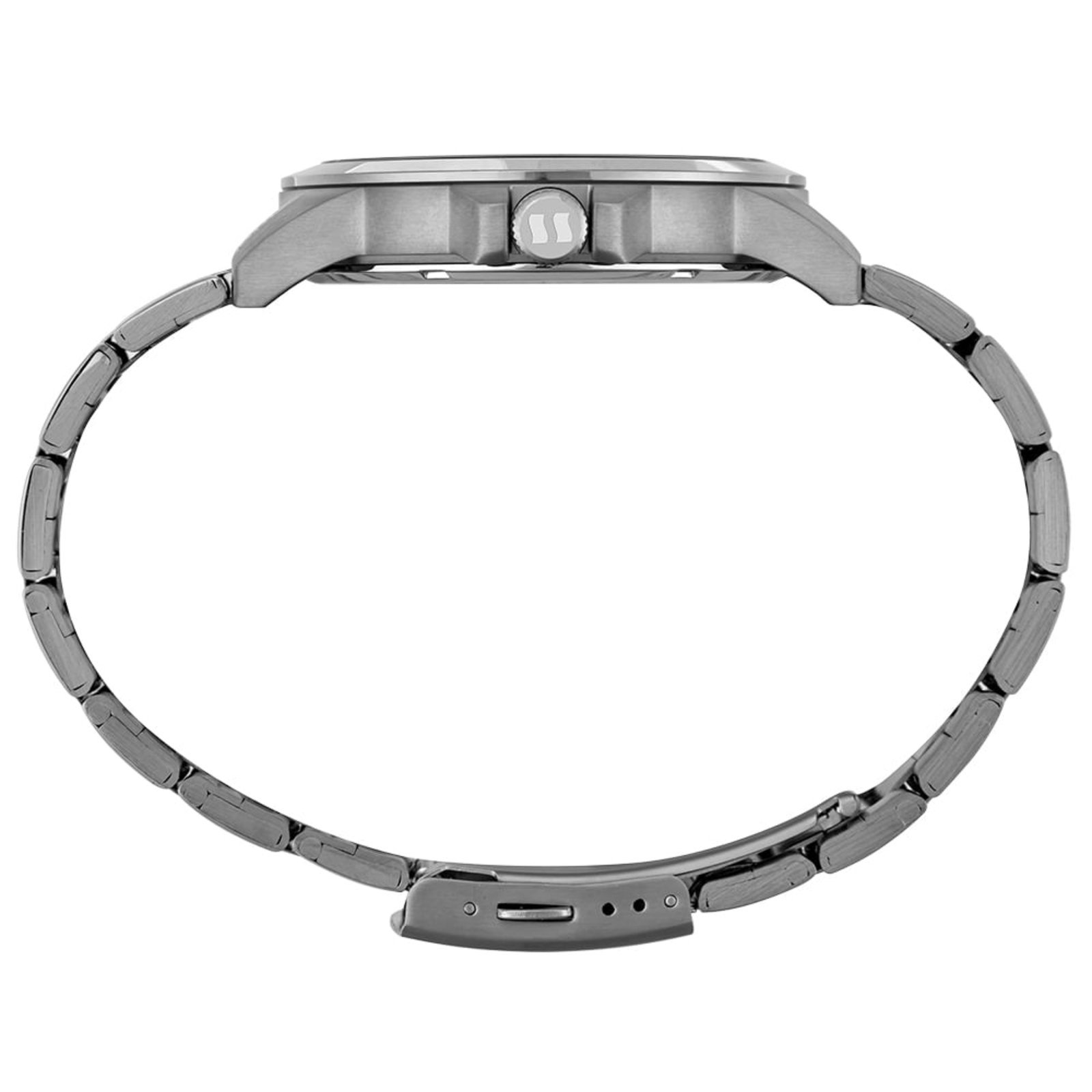 Vista 3 Relógio Masculino Seculus Casual Aço Mostrador Verde prata verde Seculus prata verde