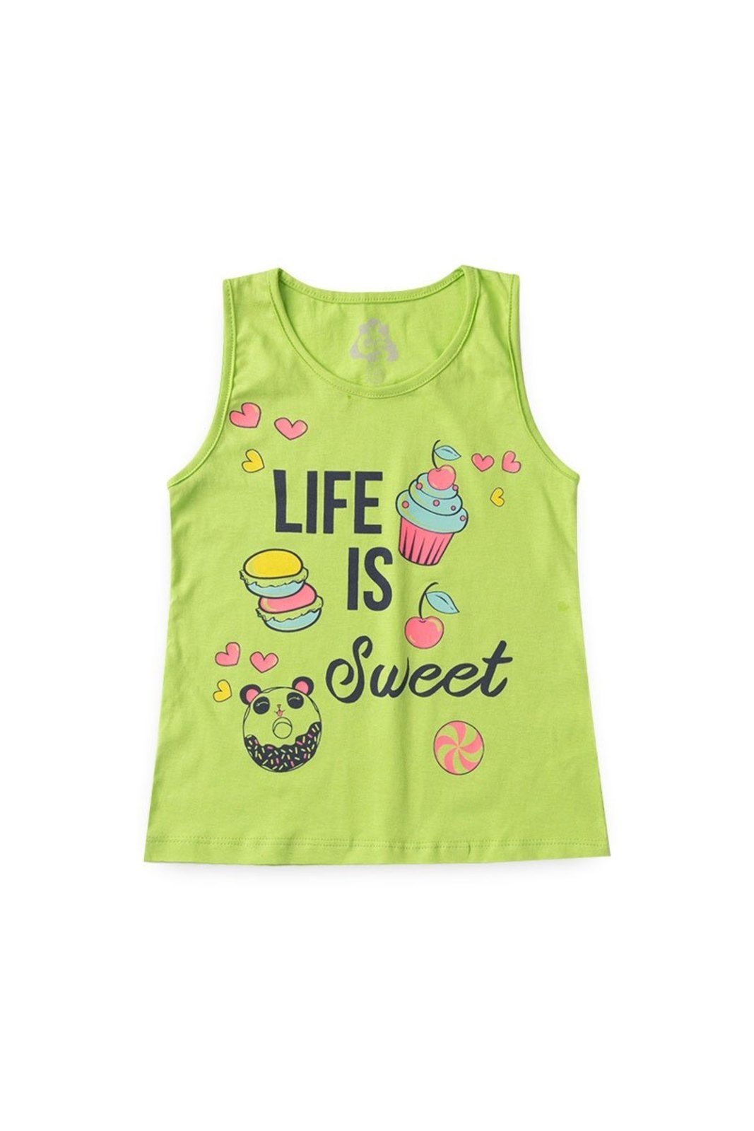 Infantil – Conjunto para Menina Regata e Shorts – GKS
