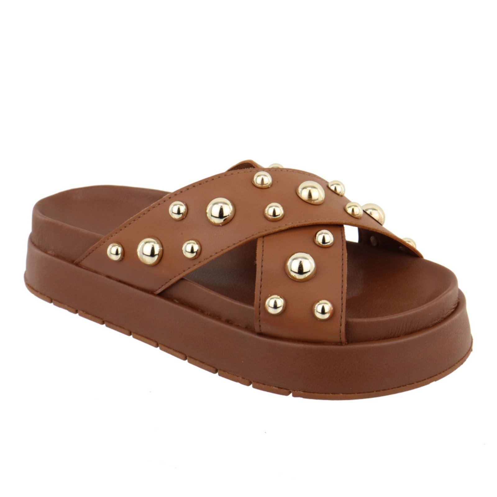 Papete Rasteira Sandalia Flatform Sola Alta Lançamento