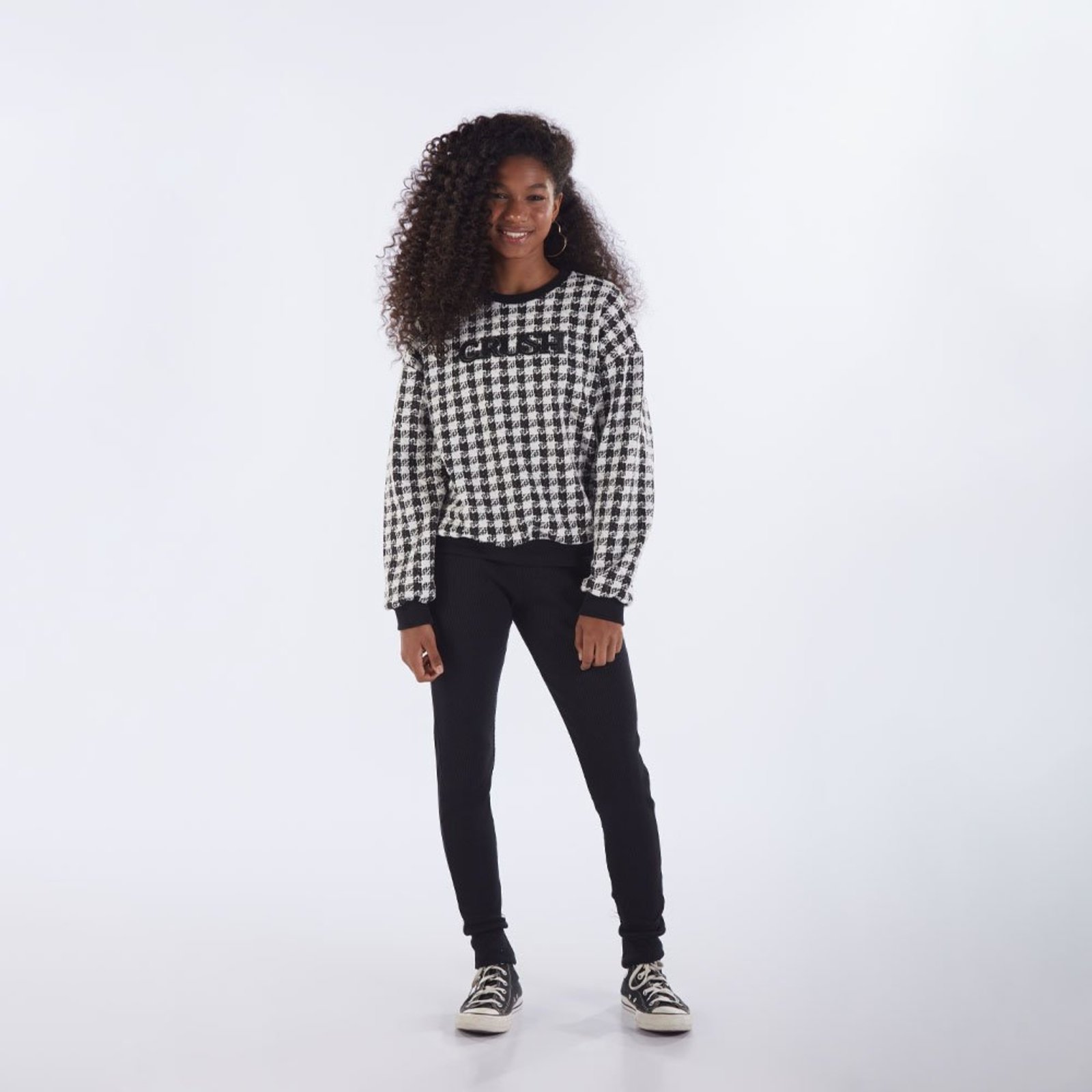 Infantil - Blusão Juvenil Menina - Preto - 52915-1338