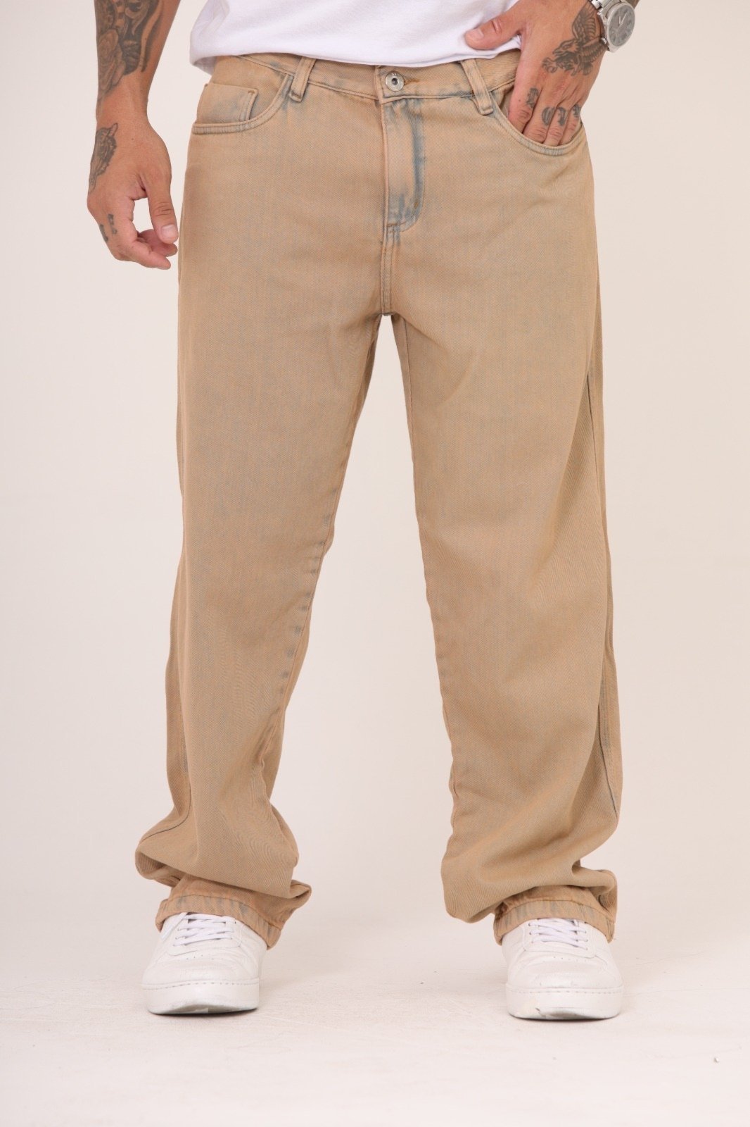 Calça Masculina Alleppo Jeans Dirty Wash