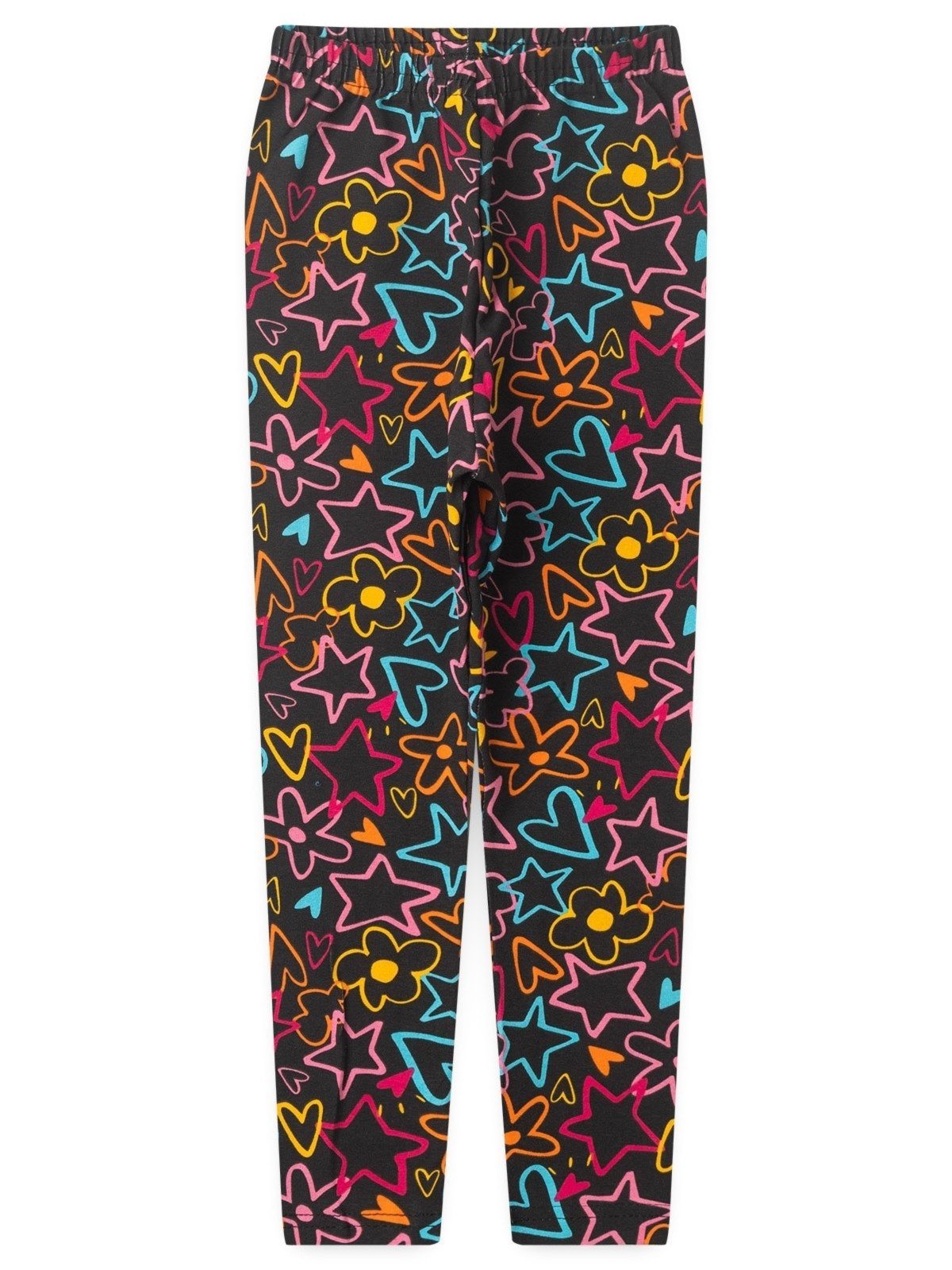 Vista 3 Infantil - Legging Platinum Estrelas Preta PLATINUM KIDS preto PLATINUM KIDS preto