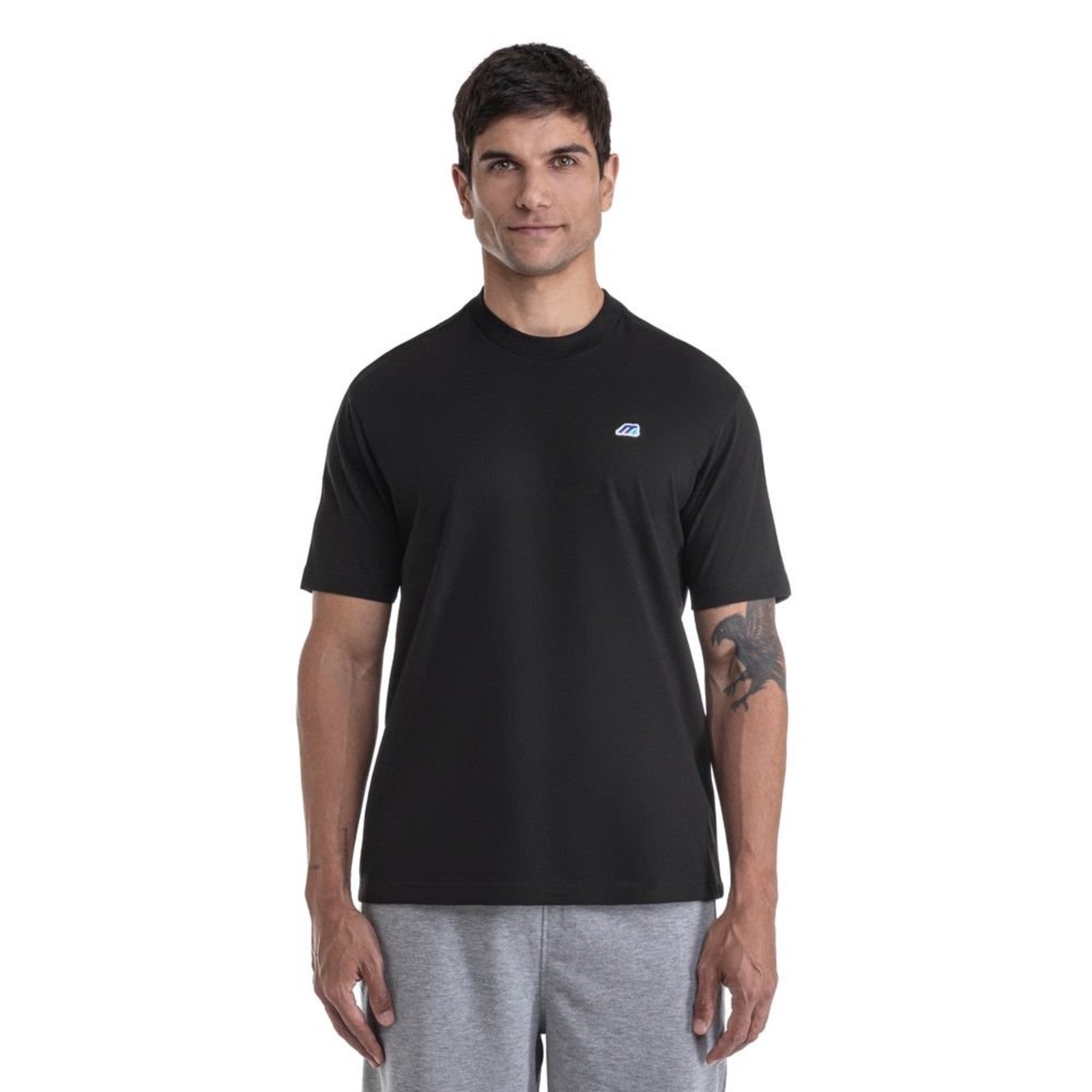 Camiseta Casual Mizuno Logo Masculina