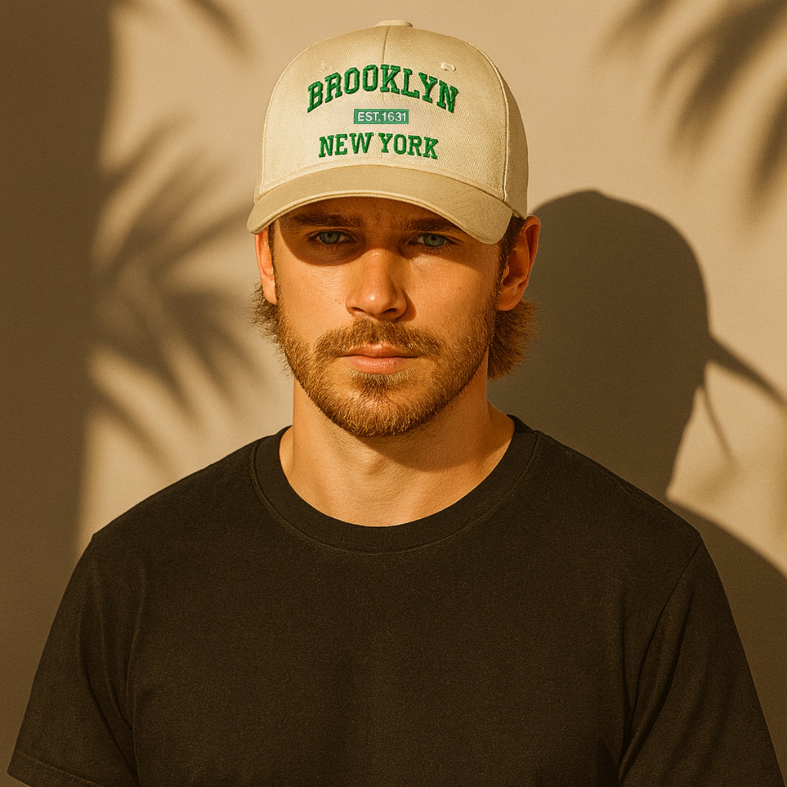 Boné New York Blogueira Unissex Feminino Masculino Star Shop Bege