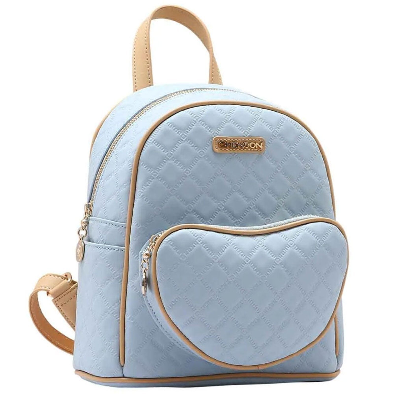 Vista 2 Mochila Feminina Chenson Cg84979 1824979 azul azul