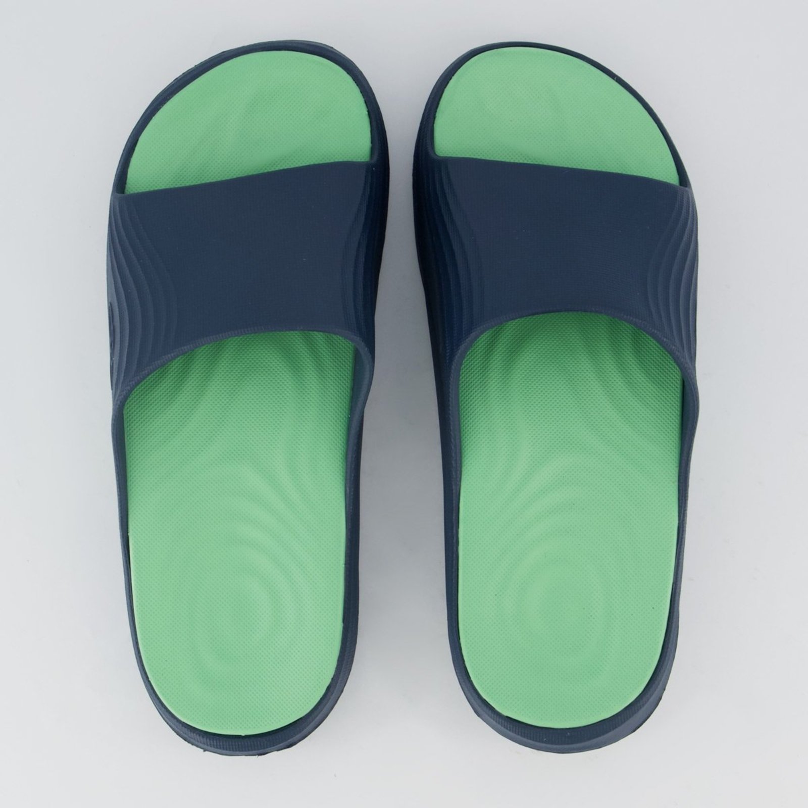 Chinelo Olympikus Pleno Verde e Marinho