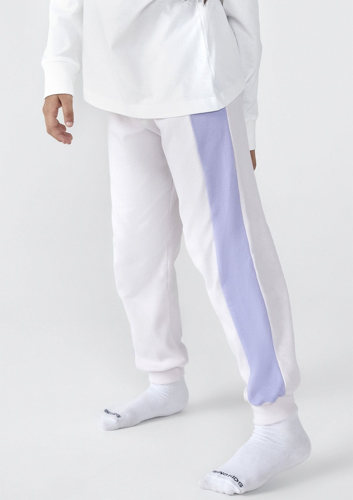 Vista 3 Infantil - Meia Básica Unissex Cano Médio Hering Hering Kids branco Hering Kids branco