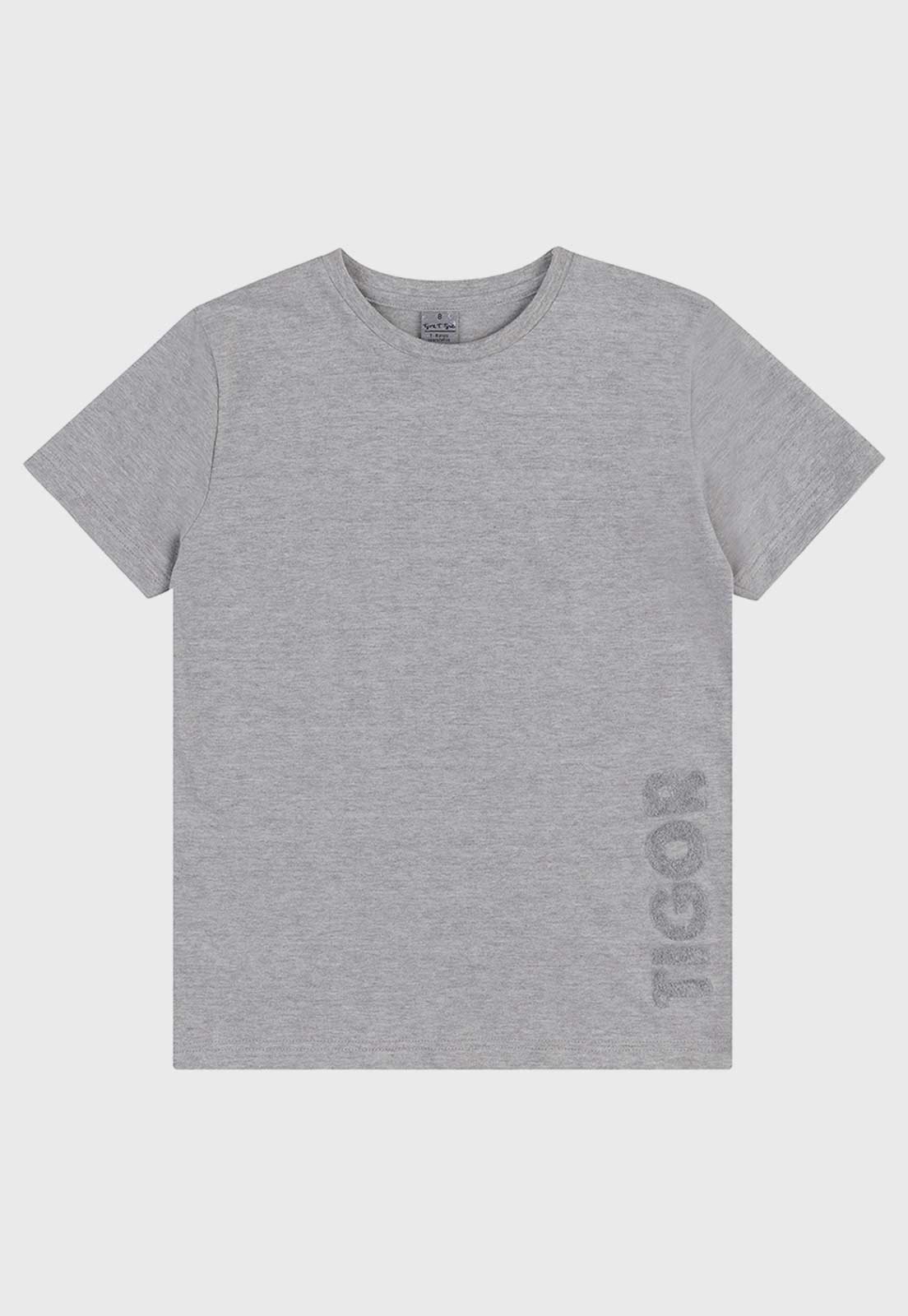 Camiseta Tigor T Tigre Regular Cinza