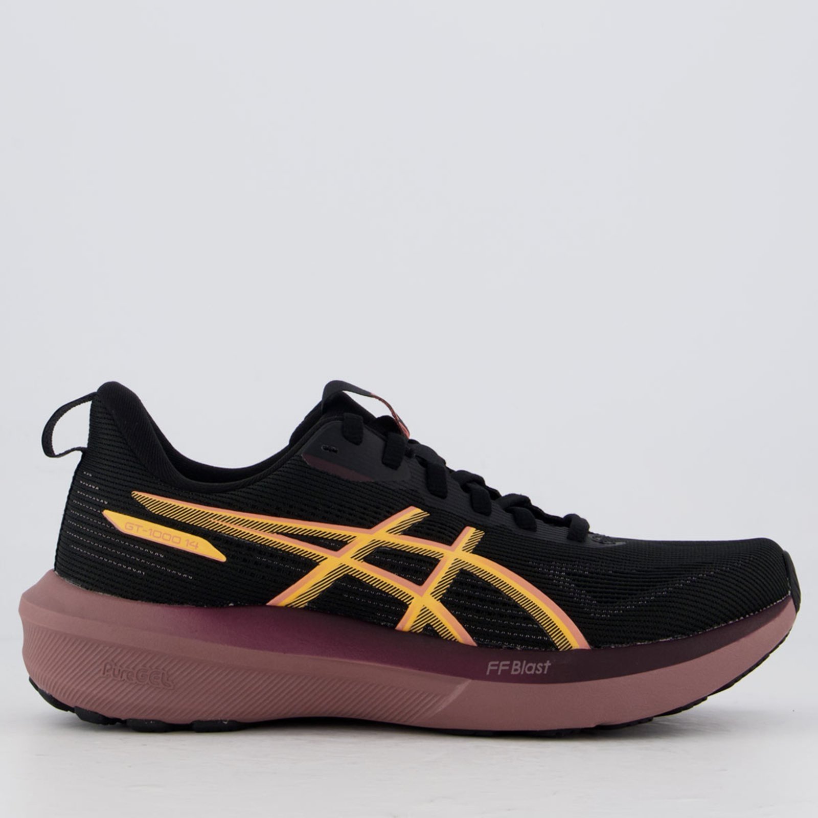 Tênis Asics GT 1000 14 Feminino Preto