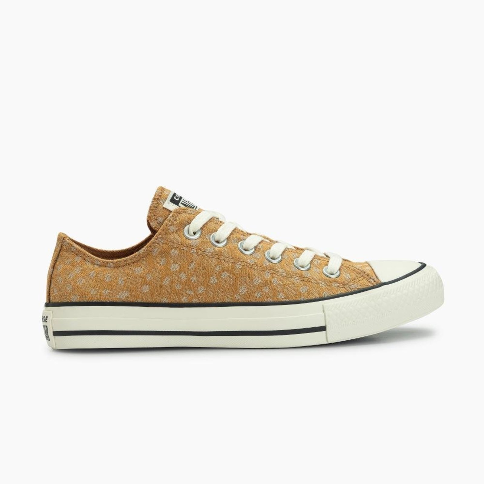 Tênis Chuck Taylor All Star Jacquard Deer Baixo Bege