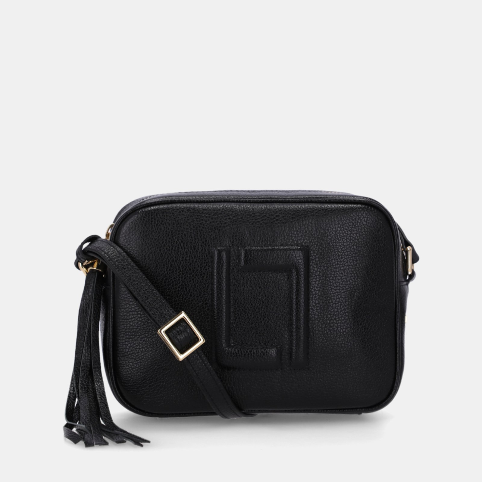 Bolsa Pequena Couro Luz Da Lua 10004962 Luz Da Lua Preto