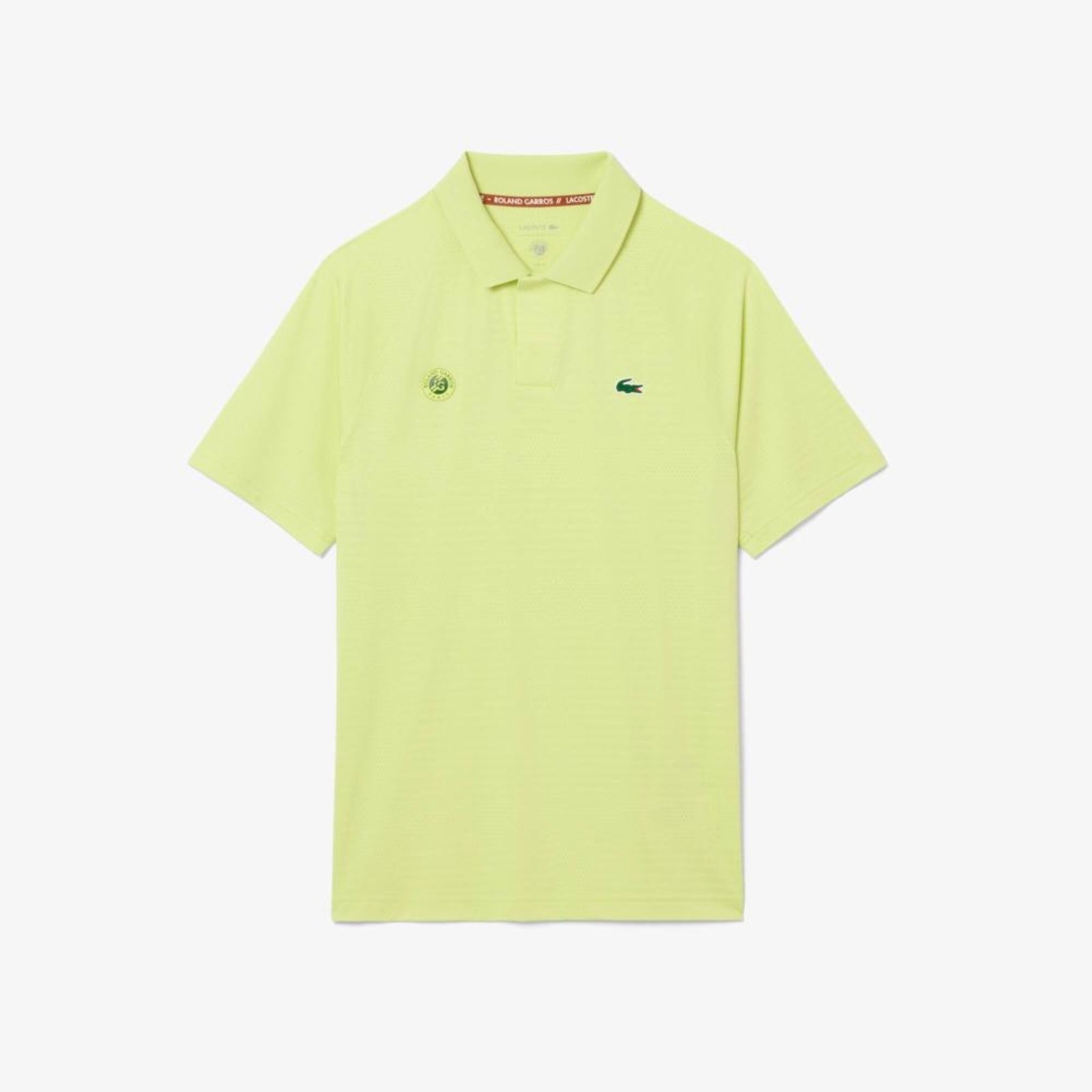 Polo de Algodão com Detalhe Rendado Modelagem reta Verde - 3GG Verde