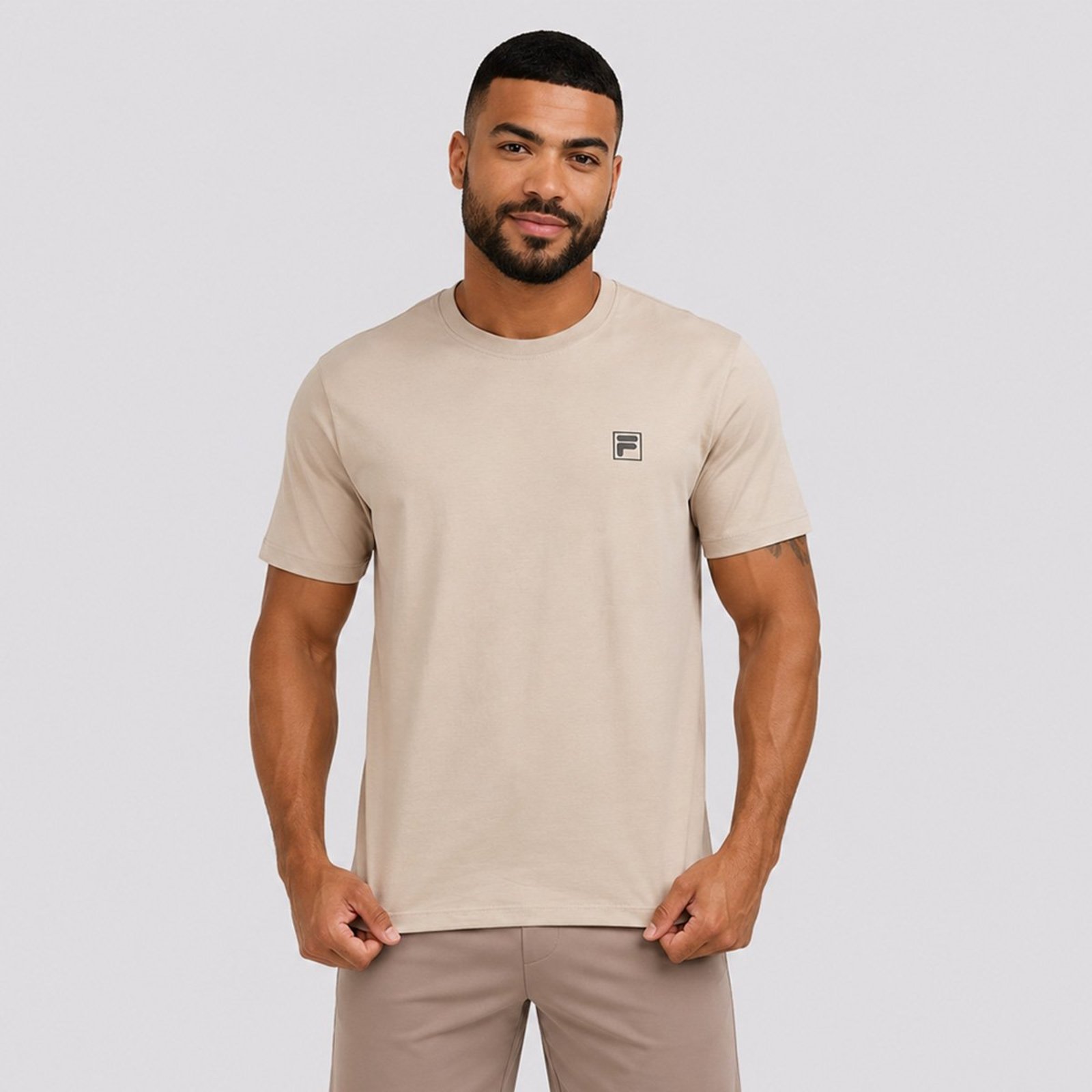 Camiseta Fila Comfort Classic Bege