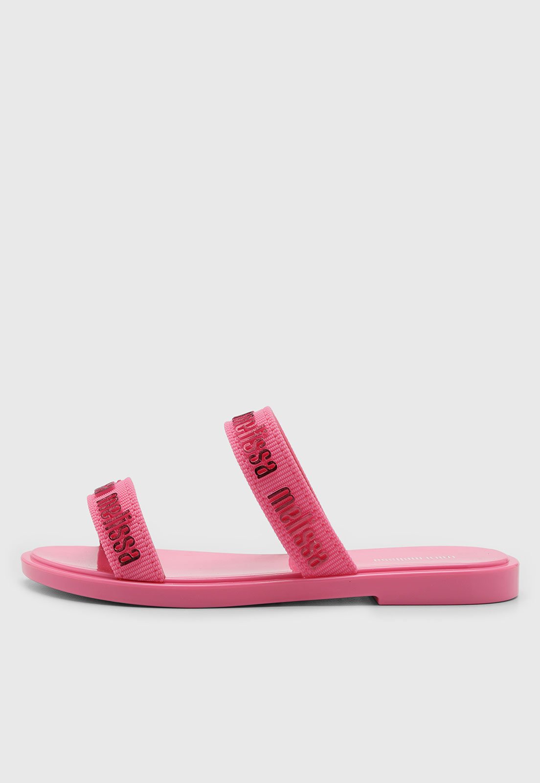 Vista 3 Infantil - Sandália Mini Melissa Tiras rosa Mini Melissa rosa