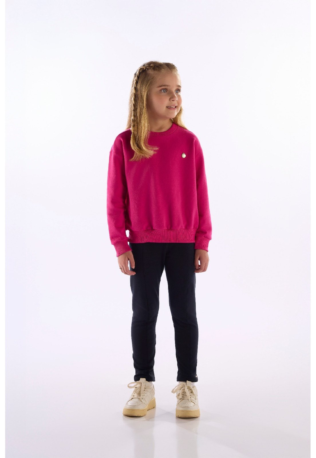 Infantil - Blusão em Molecotton Felpado Quimby Preto