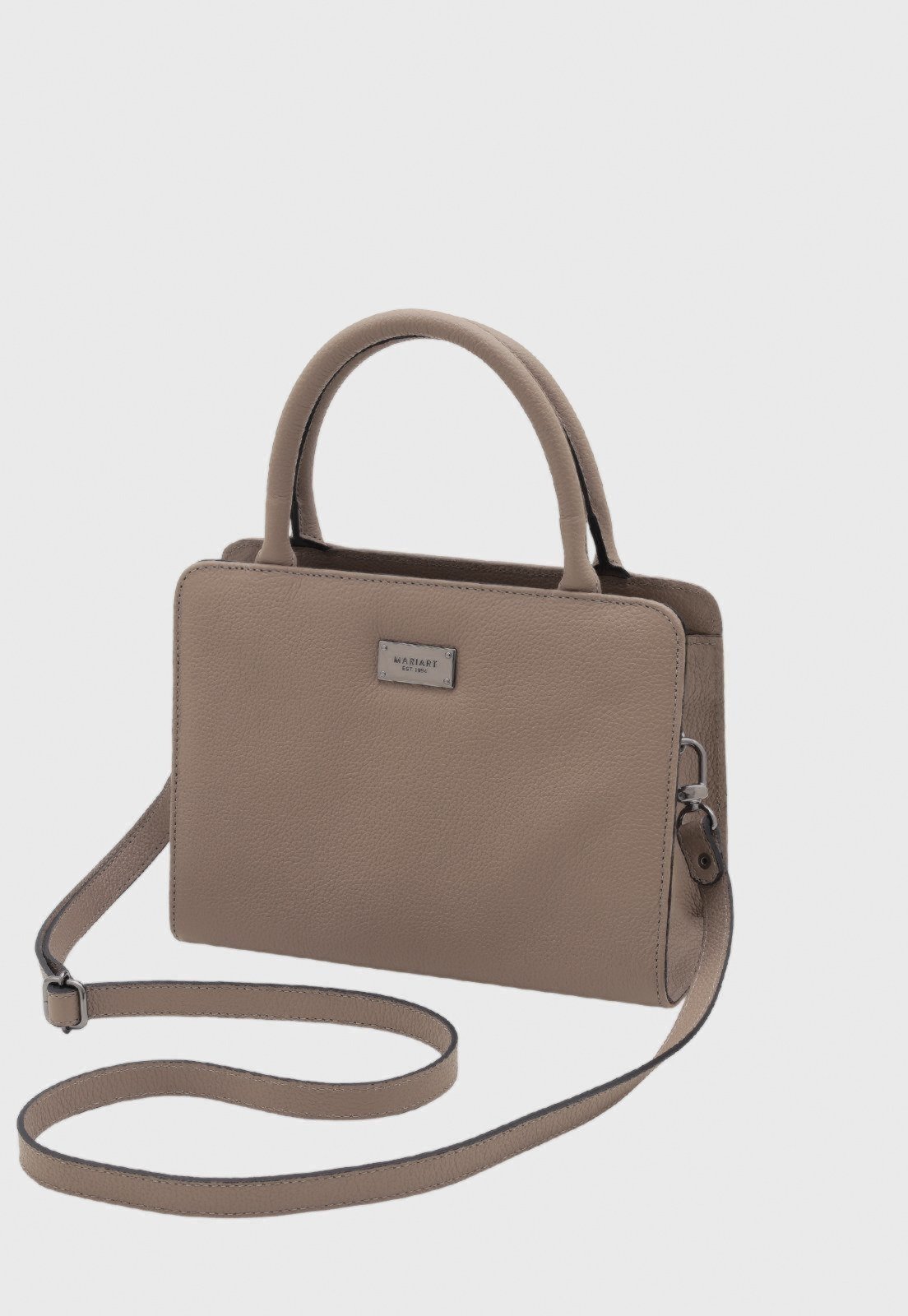 Bolsa Transversal Couro Mariart Maia New Bege