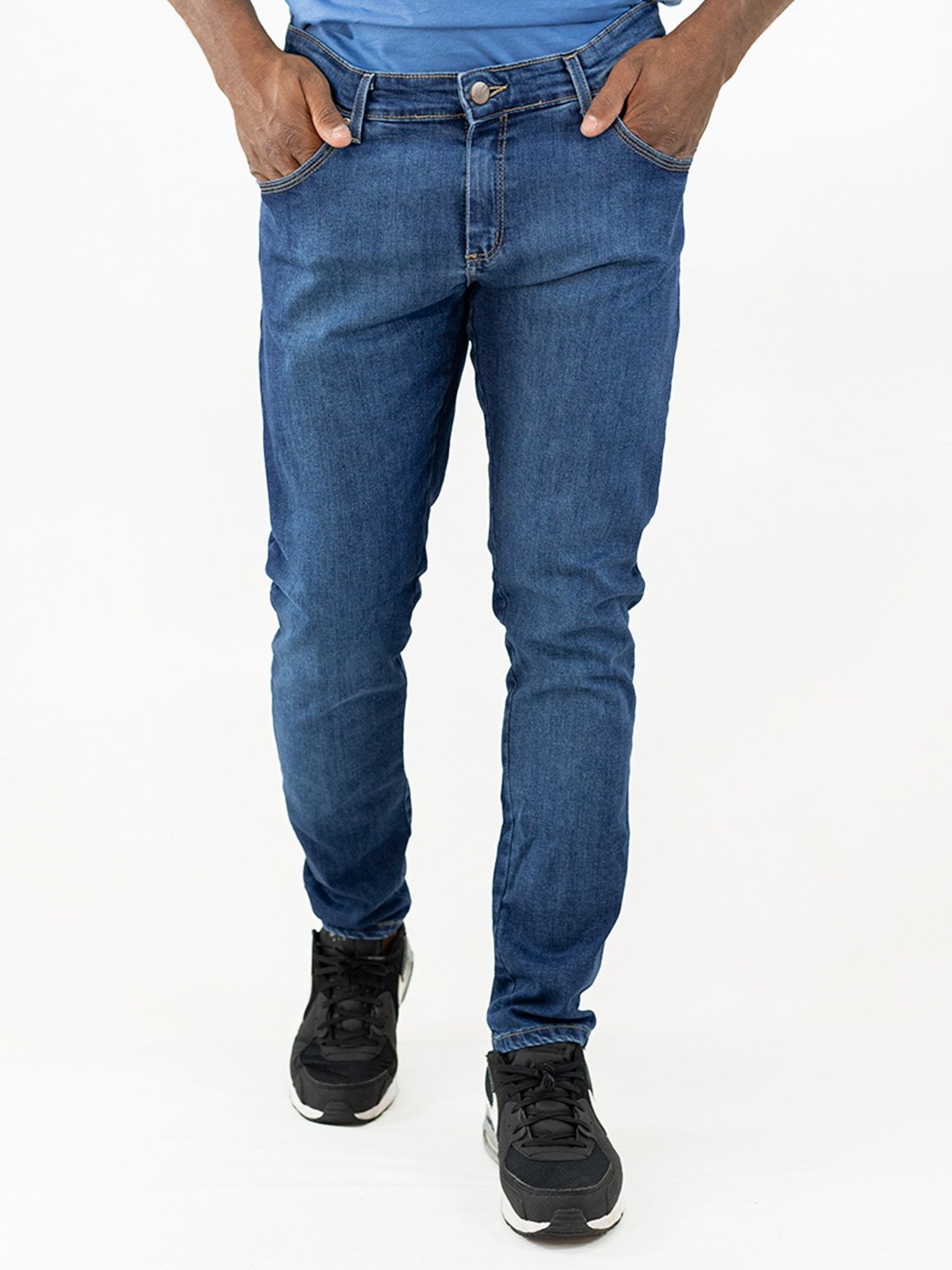 Calça Tradicional Masculina Slim Jeans Elastano Anticorpus