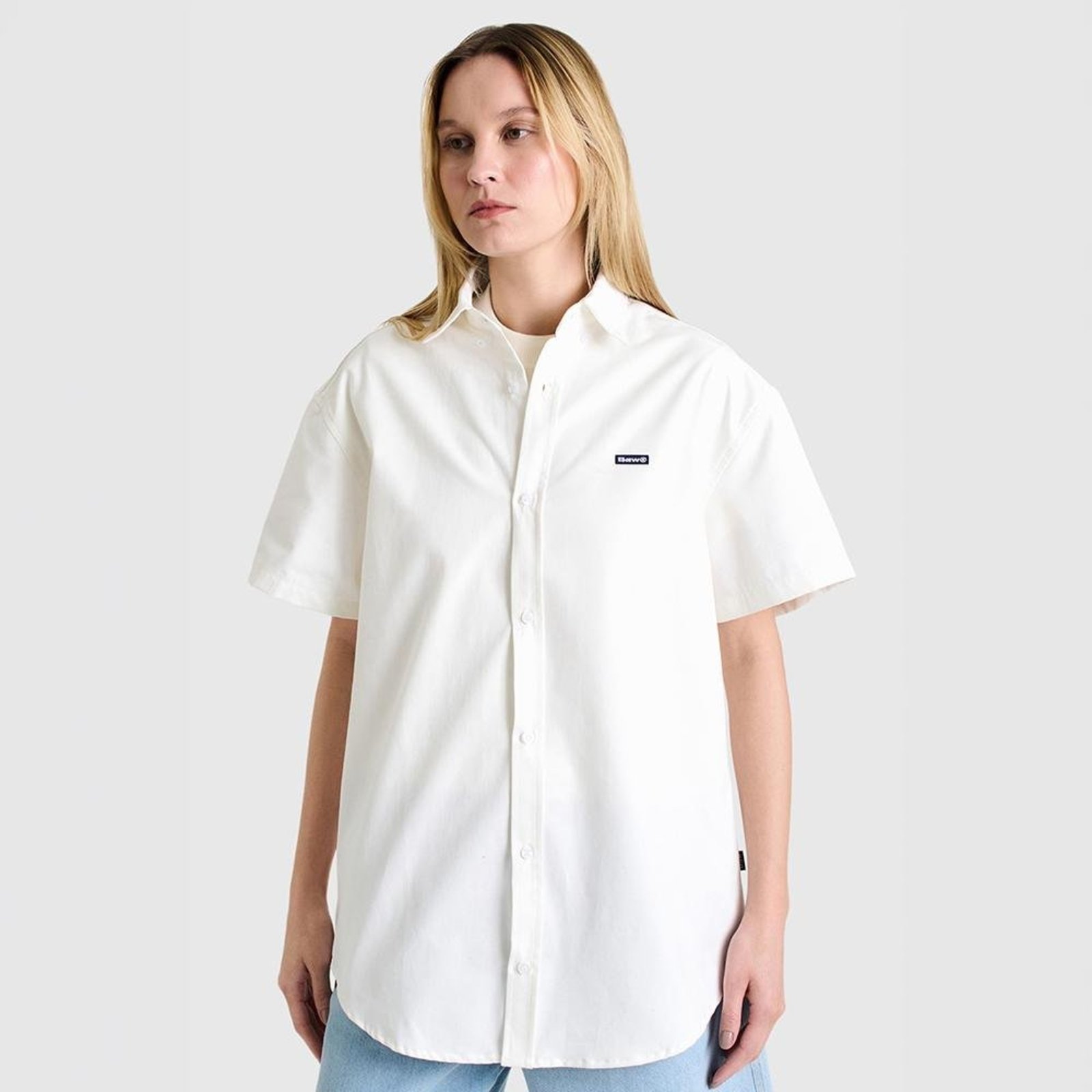 Camisa Manga Curta Patch Logo Off-white