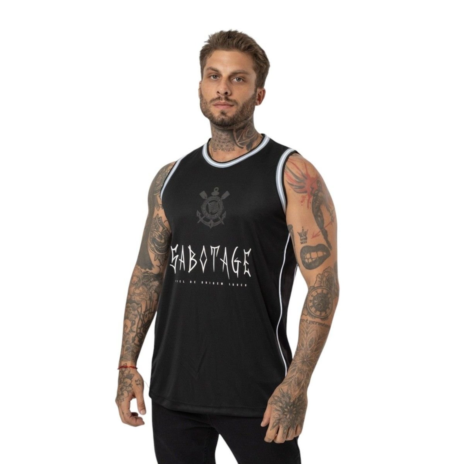 Regata Basquete Masculino Corinthians x Sabotage Preto