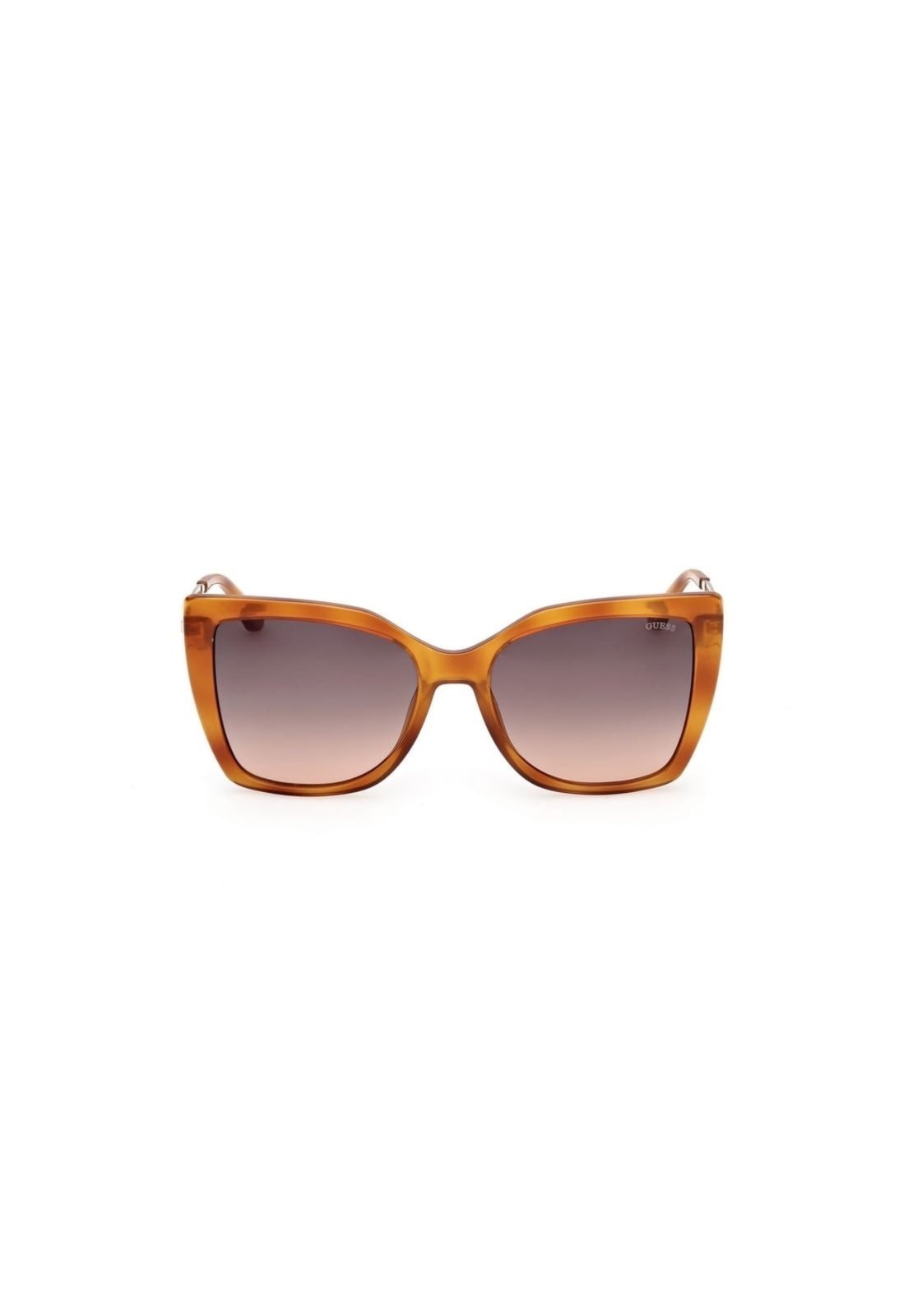 Vista 2 Óculos de Sol Guess Quadrado Acetato Claro laranja laranja
