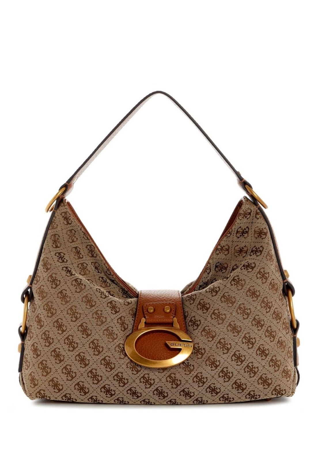 Bolsa Guess Camden Shoulder Bege