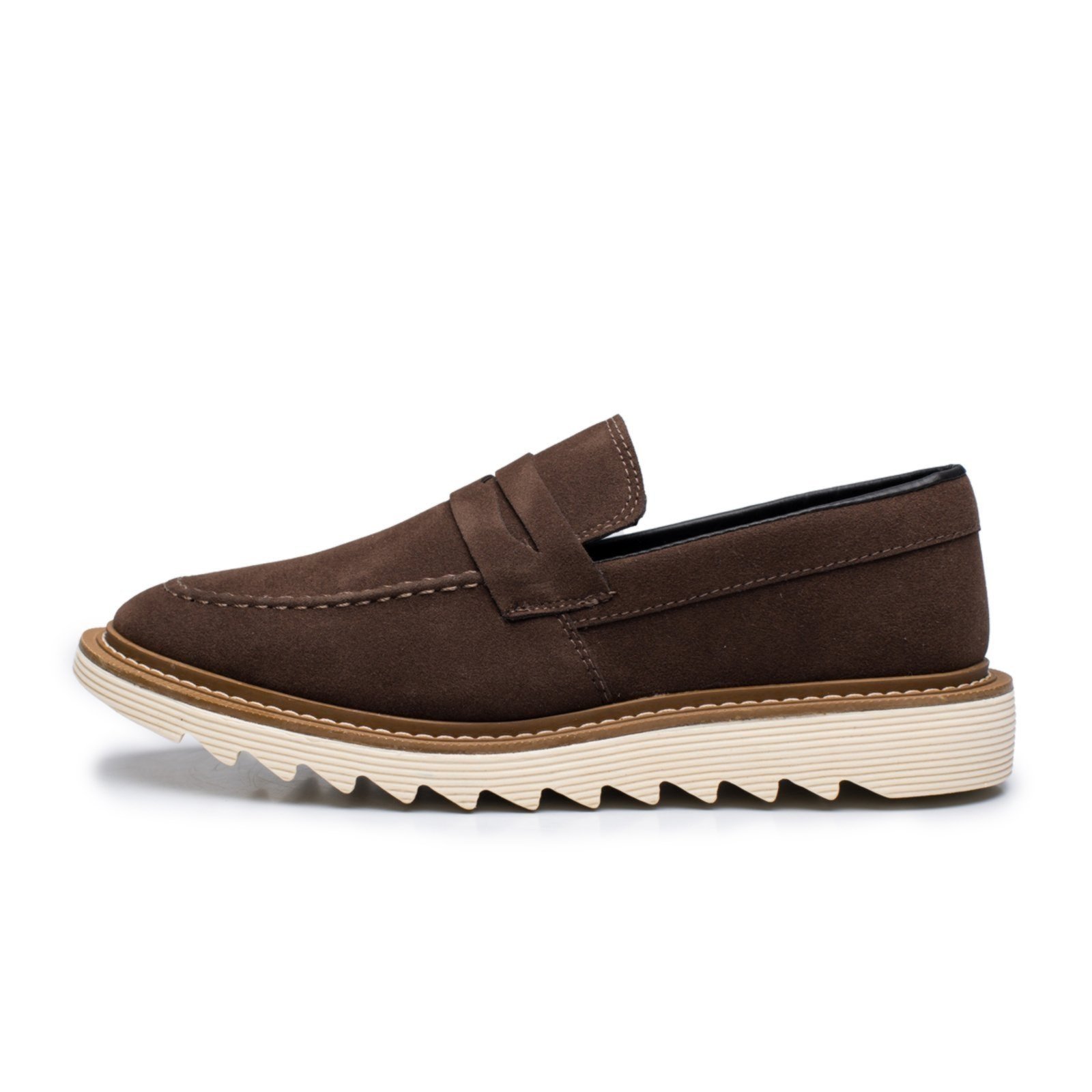 Sapato Social Mocassim Giuseppe Confortável Masculino Social Brogue