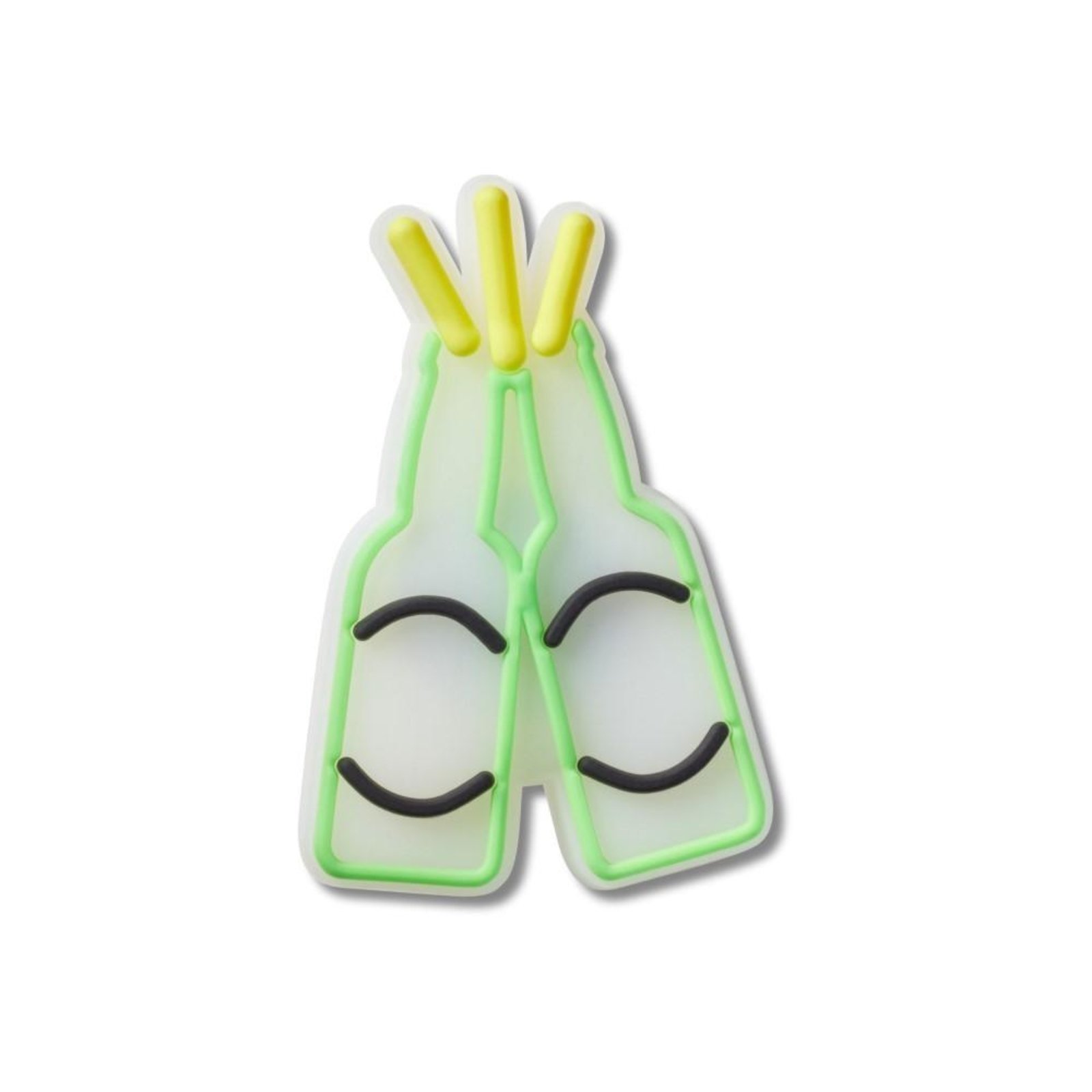 Vista 2 Infantil - Jibbitz™ Cervejas Com Led Crocs branco