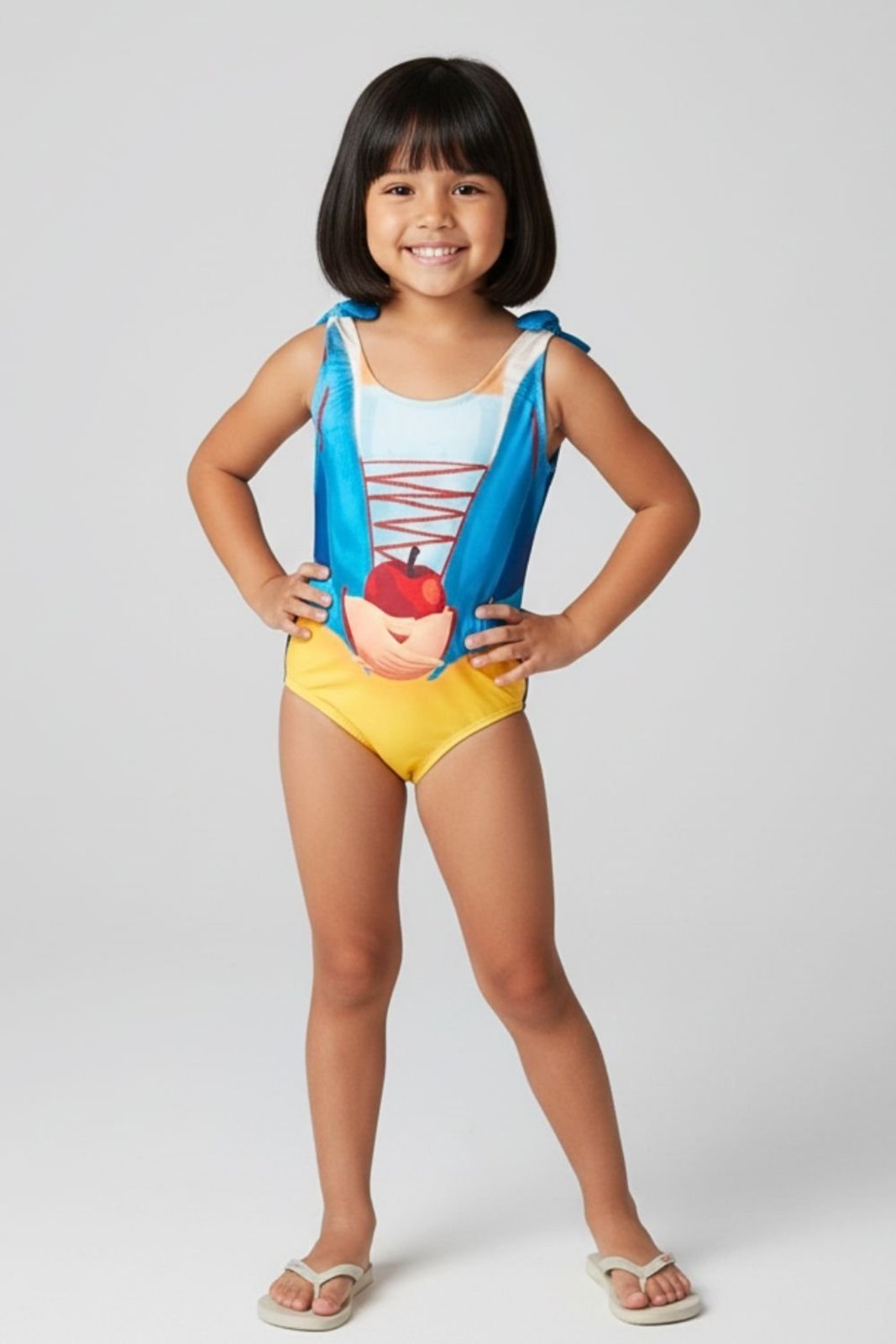 Maiô Disney feminino Branca de Neve
