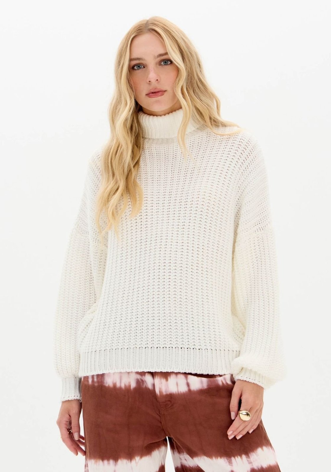 Blusa Tricô Ampla Manga Longa My Favorite Things