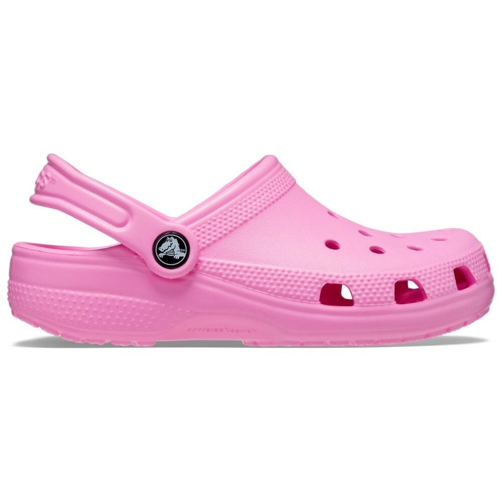 Vista 2 Infantil - Sandália Crocs Classic Clog Taffy Pink - 30 Rosa rosa pink Crocs rosa pink