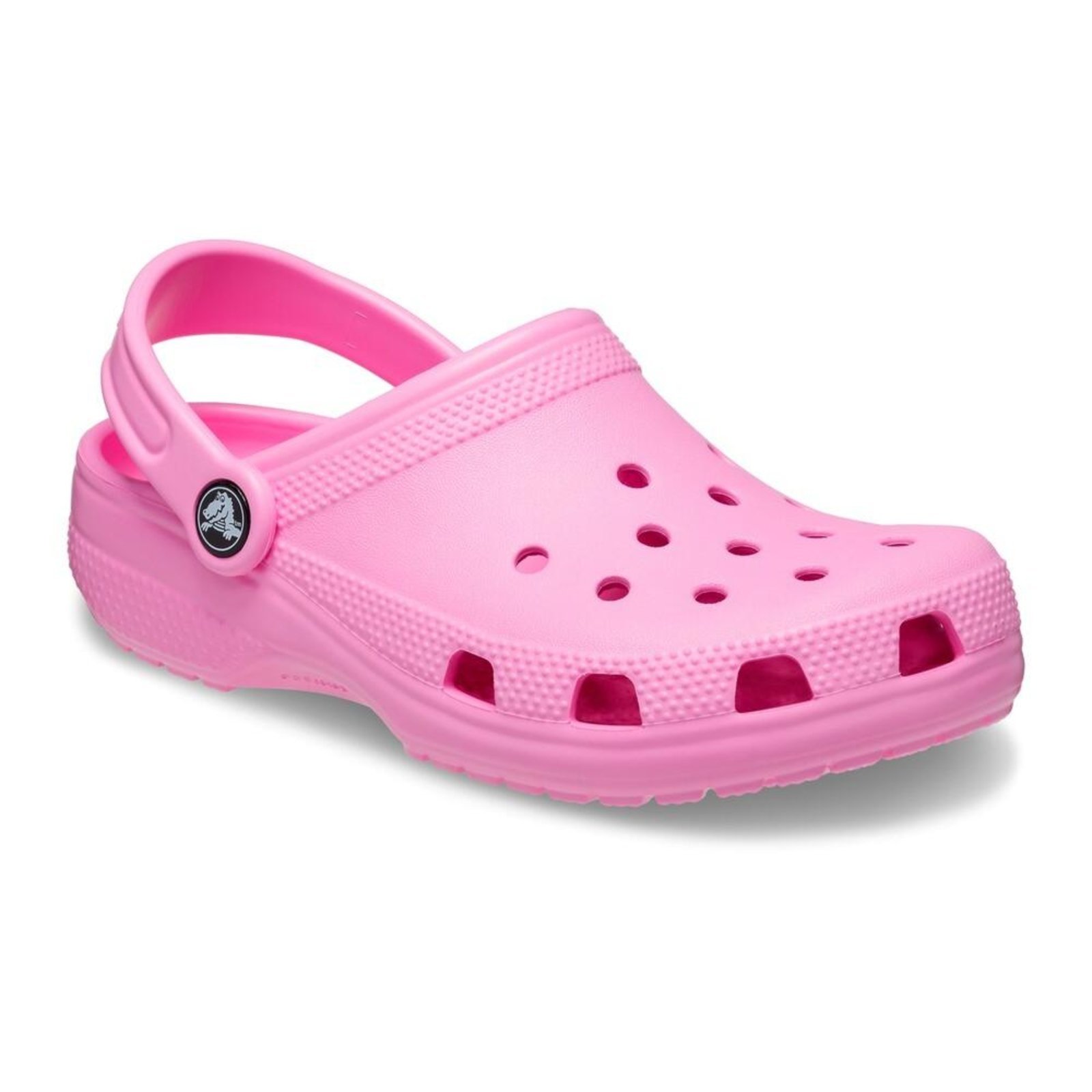 Vista 3 Infantil - Sandália Crocs Classic Clog Taffy Pink - 30 Rosa rosa pink Crocs rosa pink