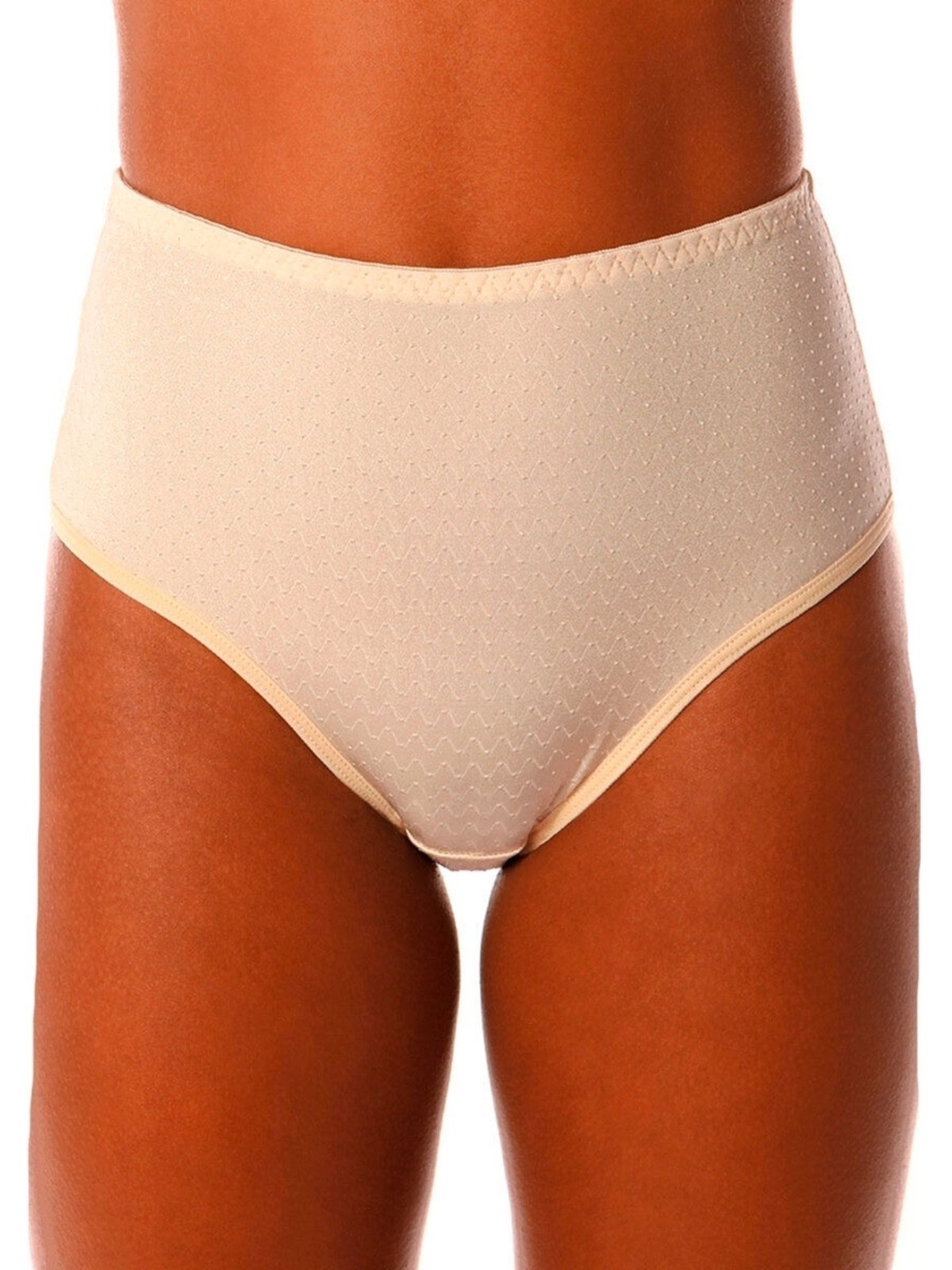 Vista 3 Kit com 4 Calcinhas Alta Nova Bibelô Demillus 57487 amarelo Demillus amarelo