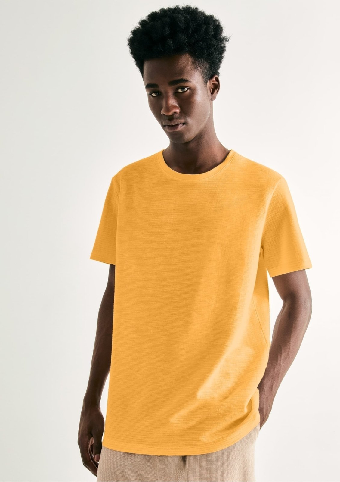 Camiseta Masculina Texturizada Regular Hering