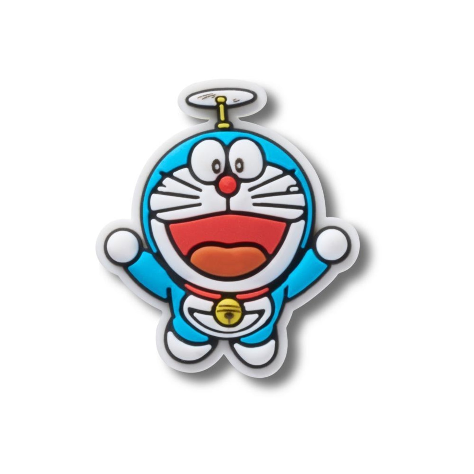 Vista 2 Infantil - Jibbitz™ Doraemon 3 Crocs branco Crocs branco