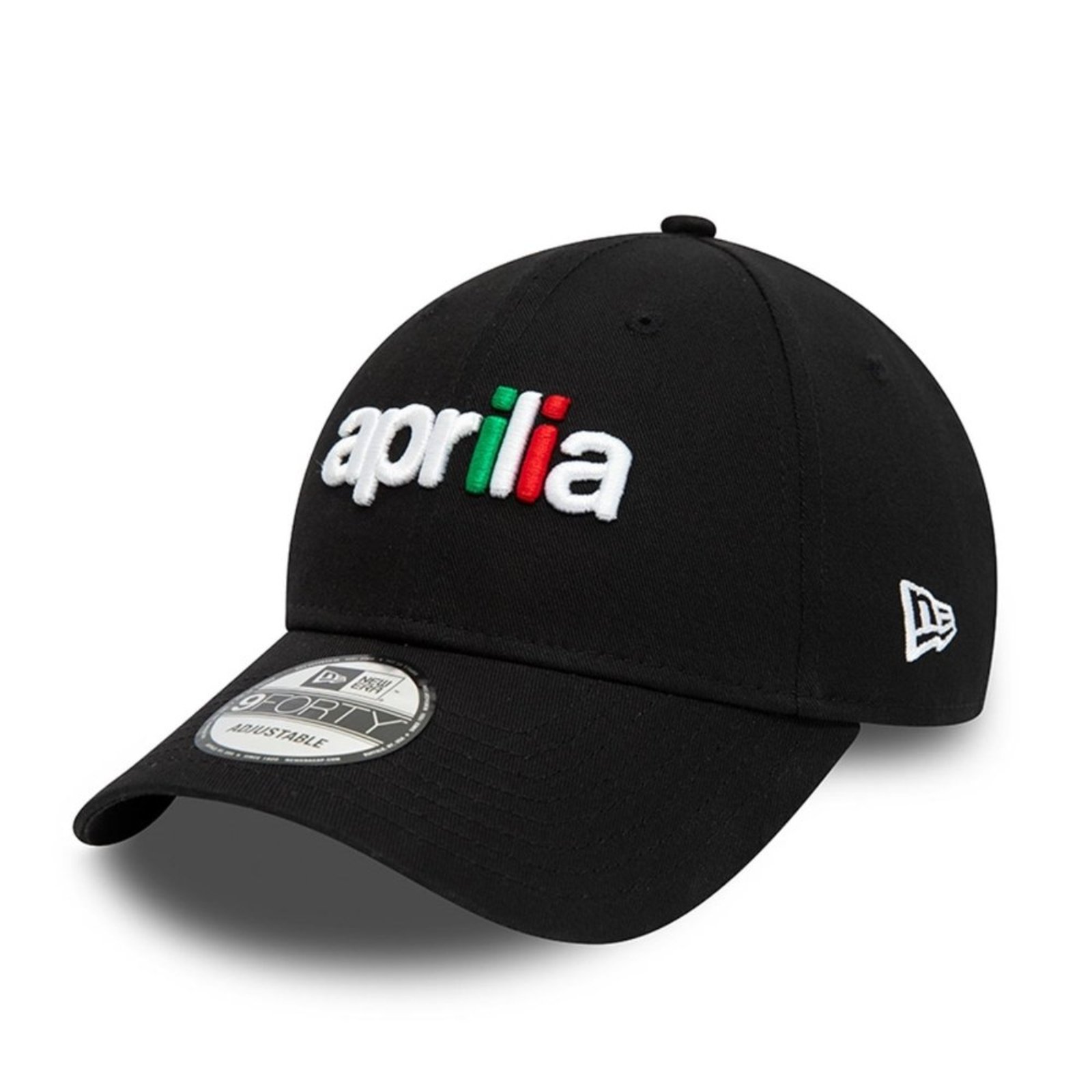 Bone New Era 9FORTY Branded Preto
