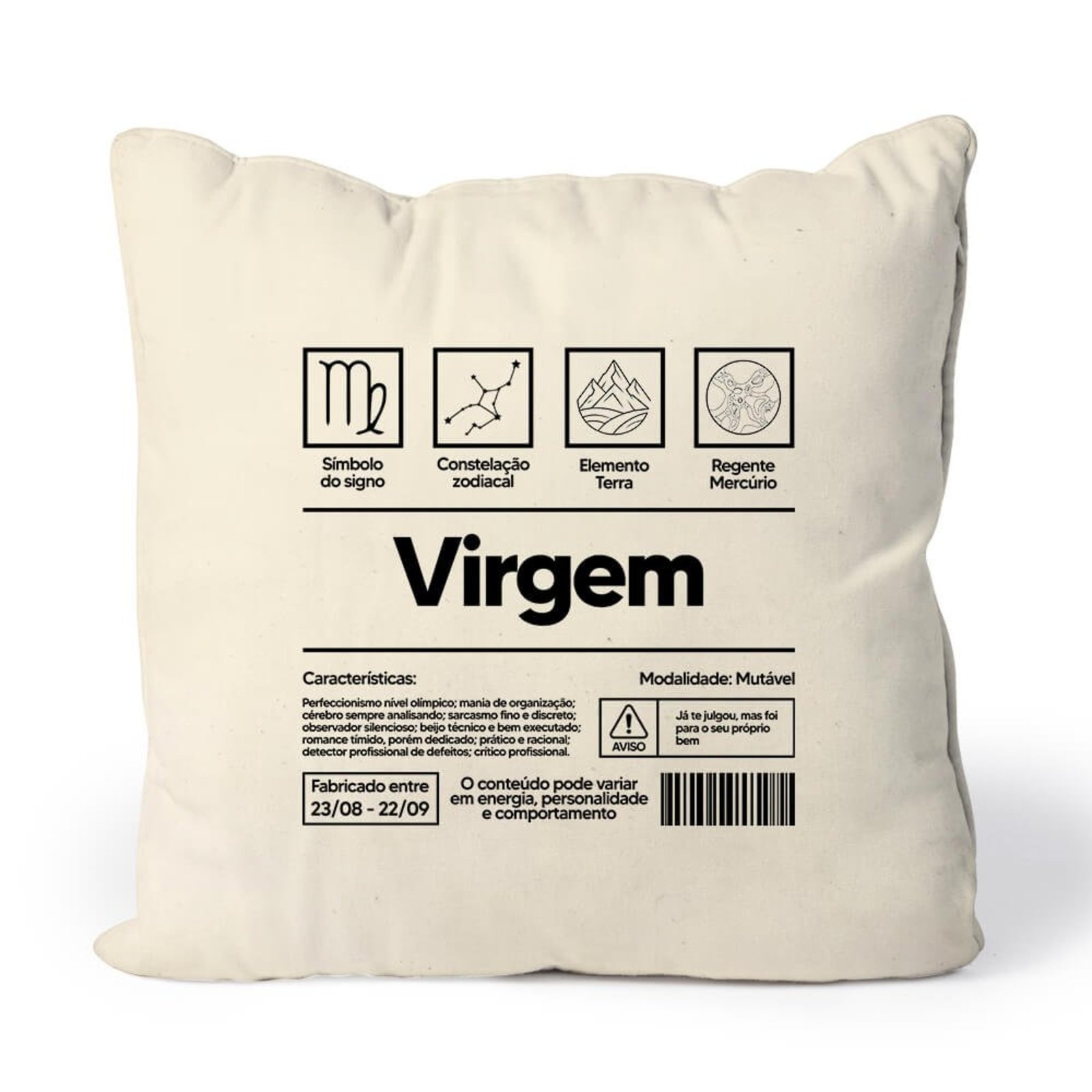 Almofada Virgem