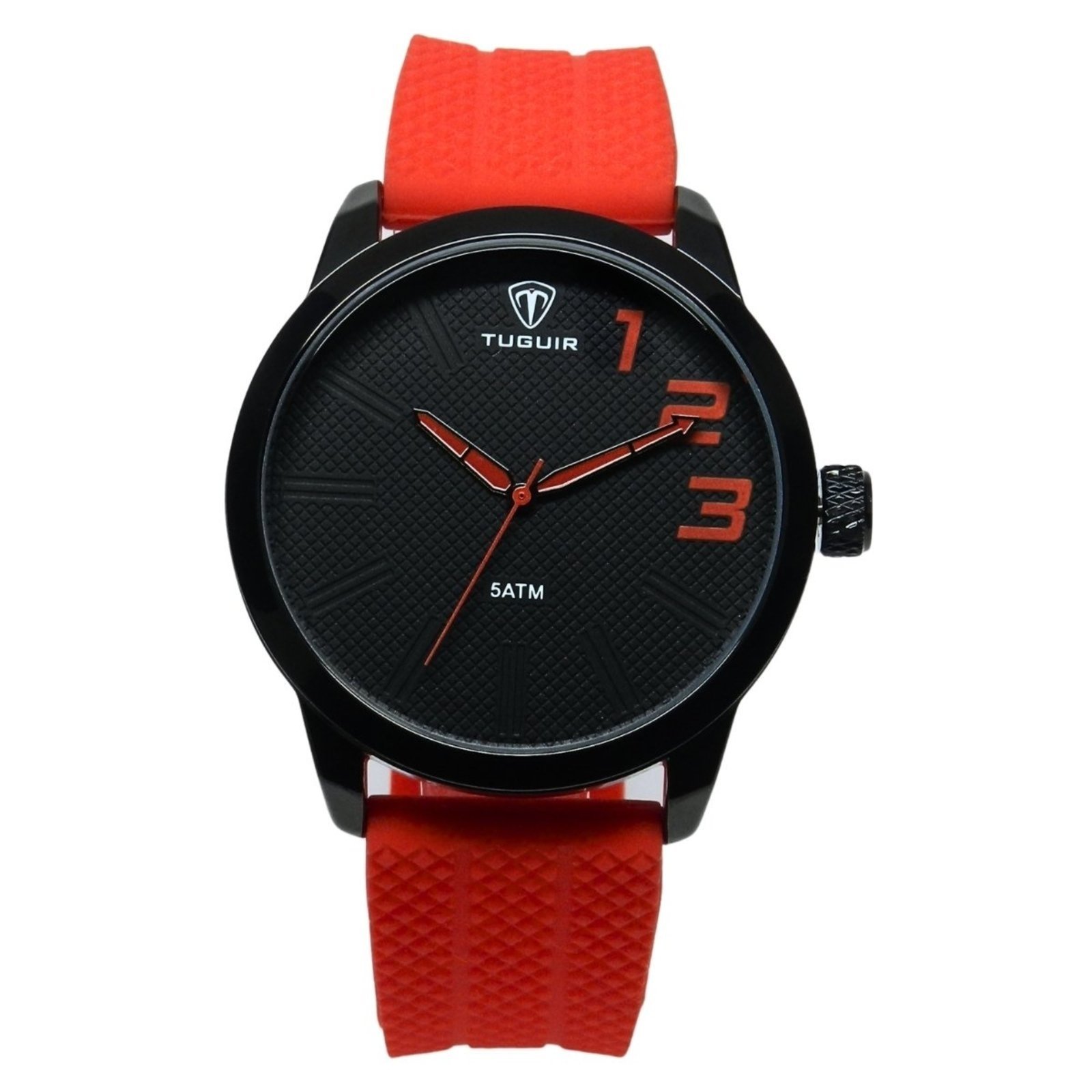 Relógio Masculino Tuguir Analógico TG224 Vermelho e Preto