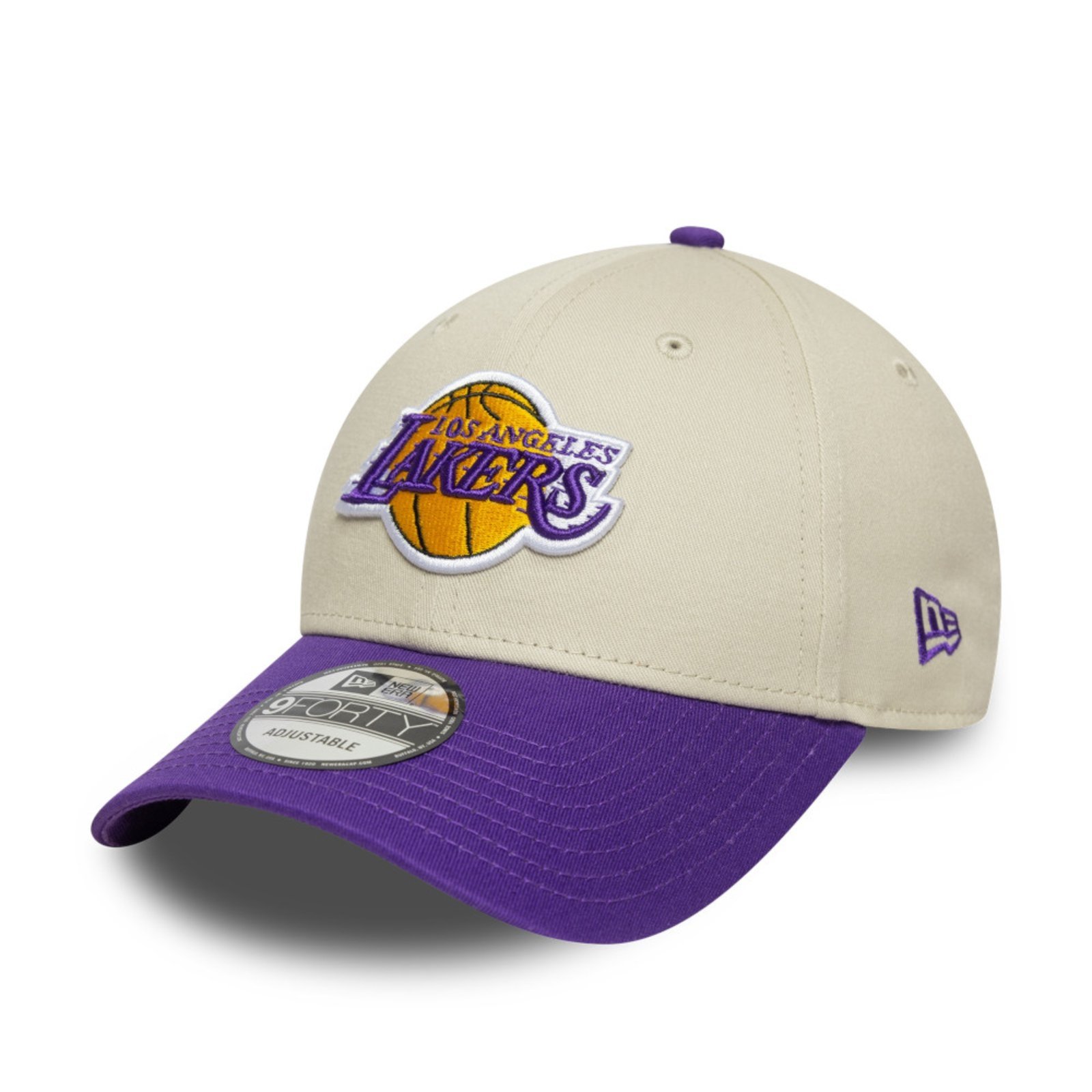 Vista 2 Boné New Era 9forty Los Angeles Lakers new era cinza