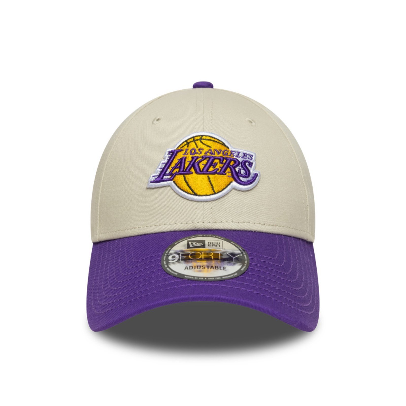 Vista 3 Boné New Era 9forty Los Angeles Lakers new era cinza