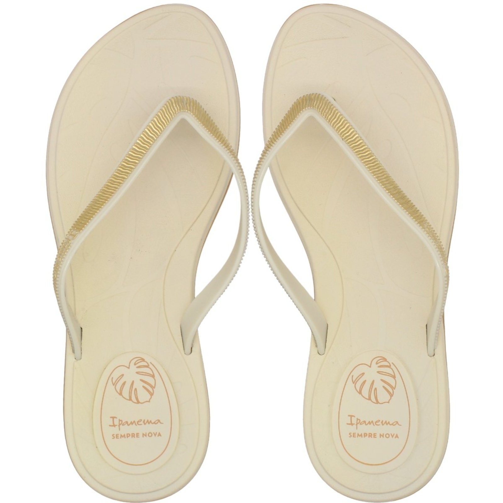 Chinelo de Dedo Ipanema Shine Sempre Nova Texturas Metálicas Feminino