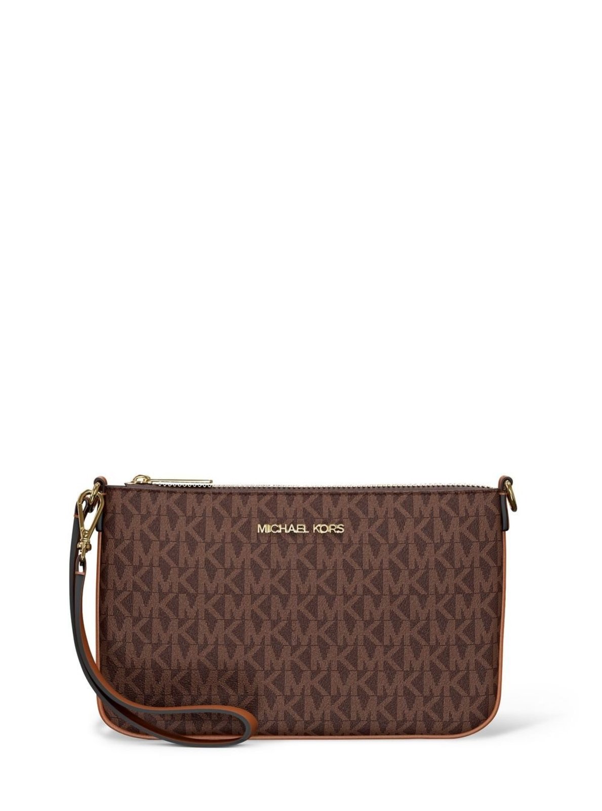 Vista 3 Bolsa Carteira Logo Pequena 35T4gtvw5v200 Michael Kors marrom