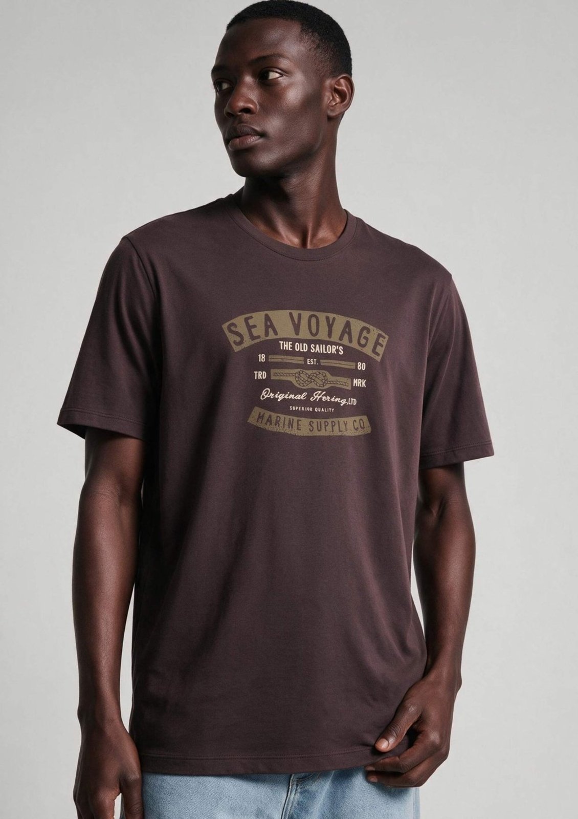 Camiseta Masculina Manga Curta Listrada Hering