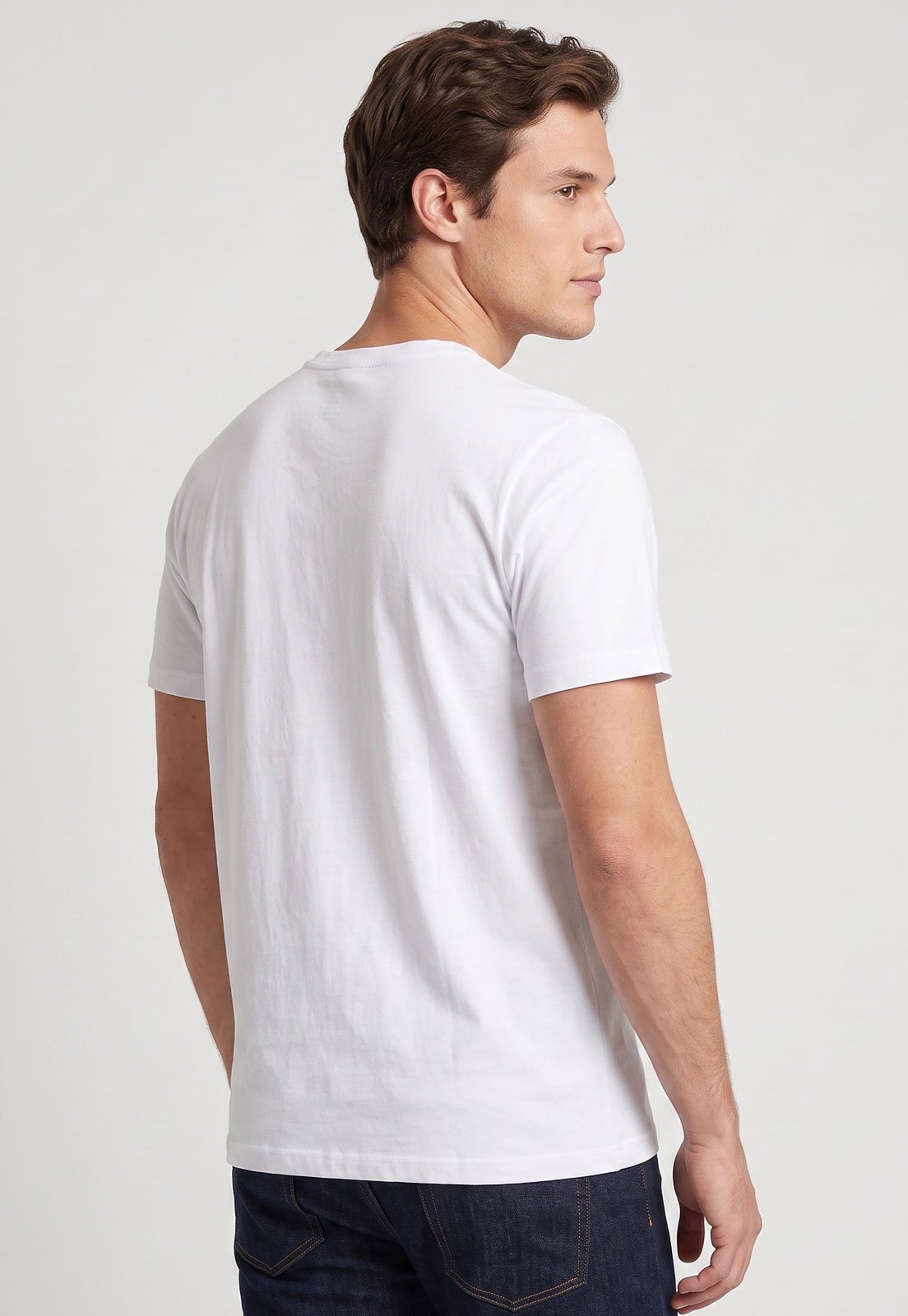 Camiseta Masculina Quiksilver Next Gen Branca