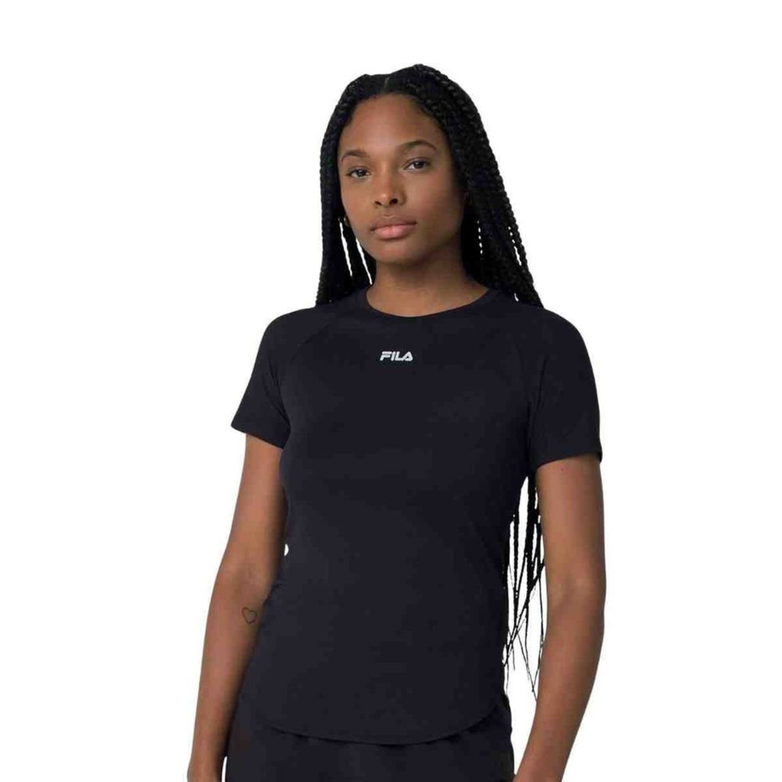 Camiseta Feminina Fila Blusa Bio Iii Preta